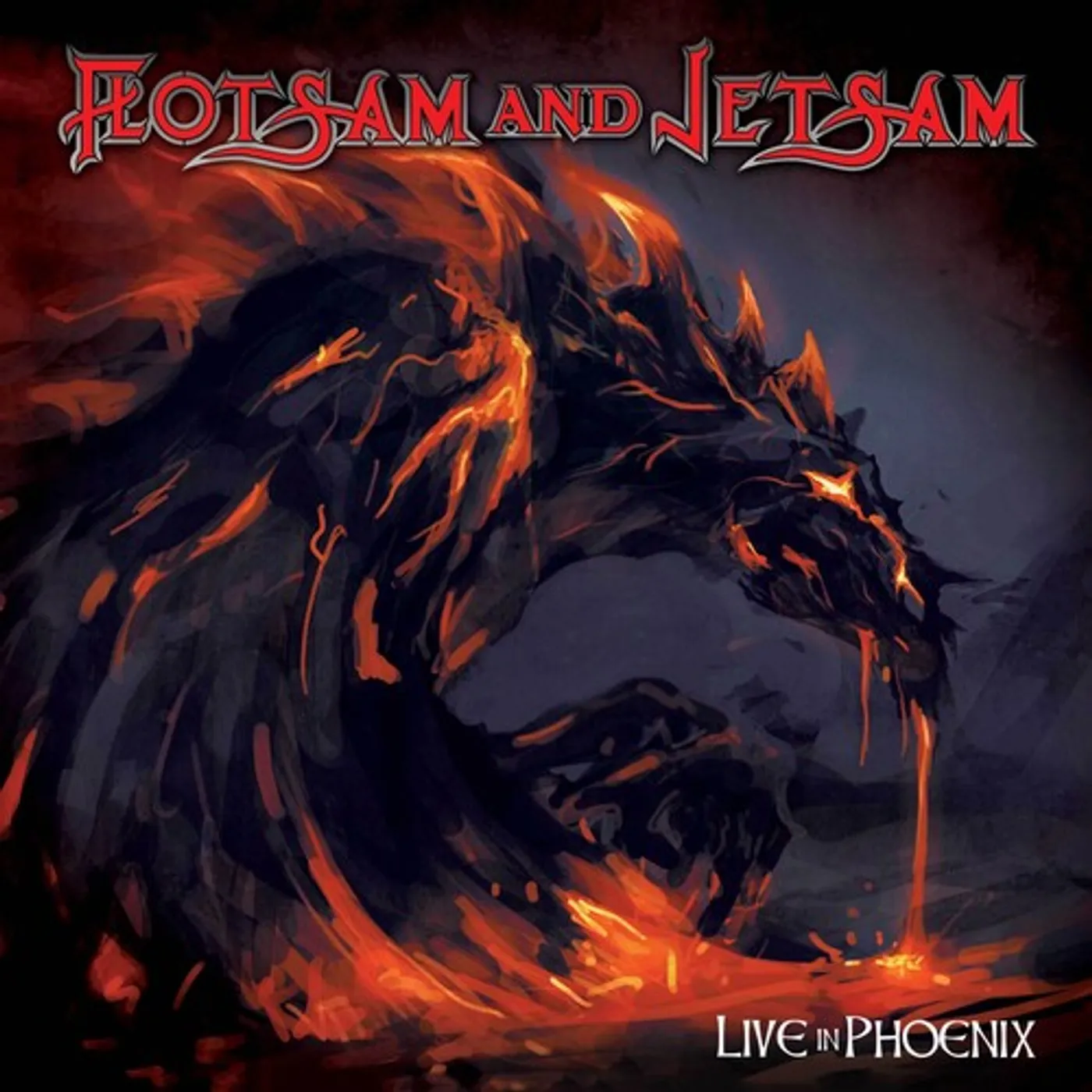 Flotsam & Jetsam Live In Phoenix - Orange Vinyl Record