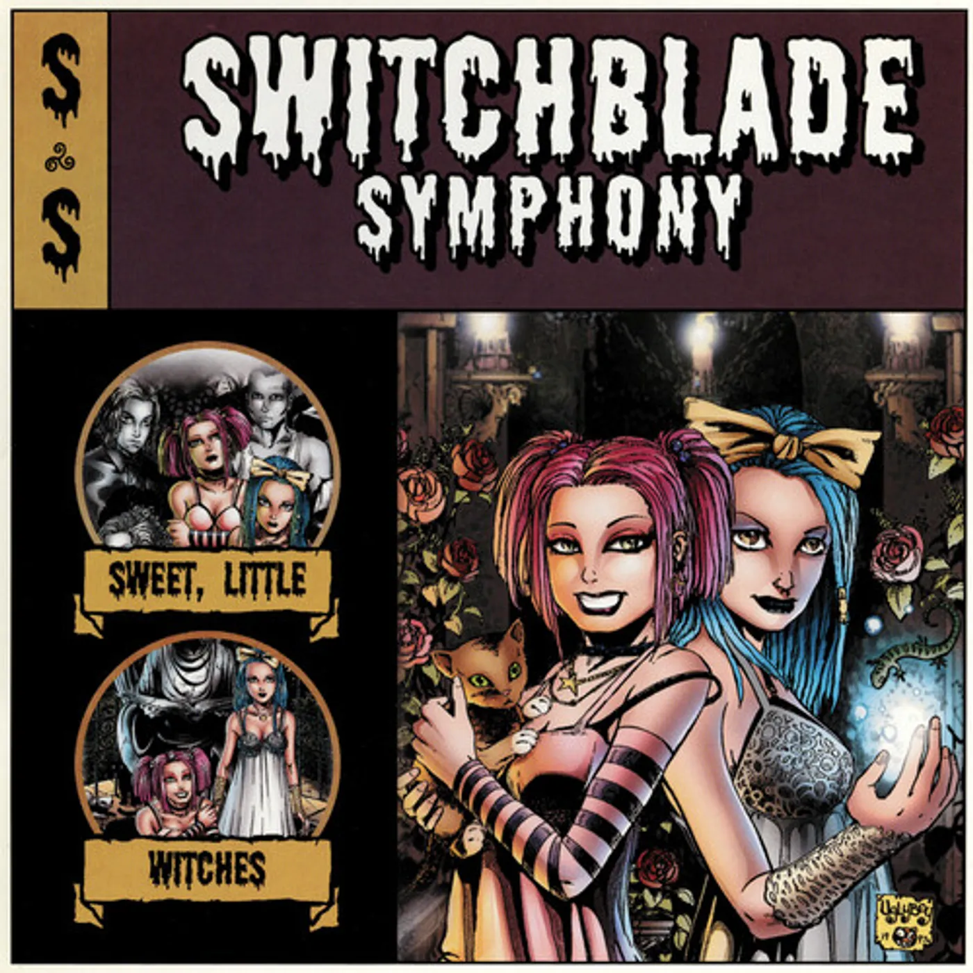 Switchblade Symphony SWEET LITTLE WITCHES - RED Vinyl Record