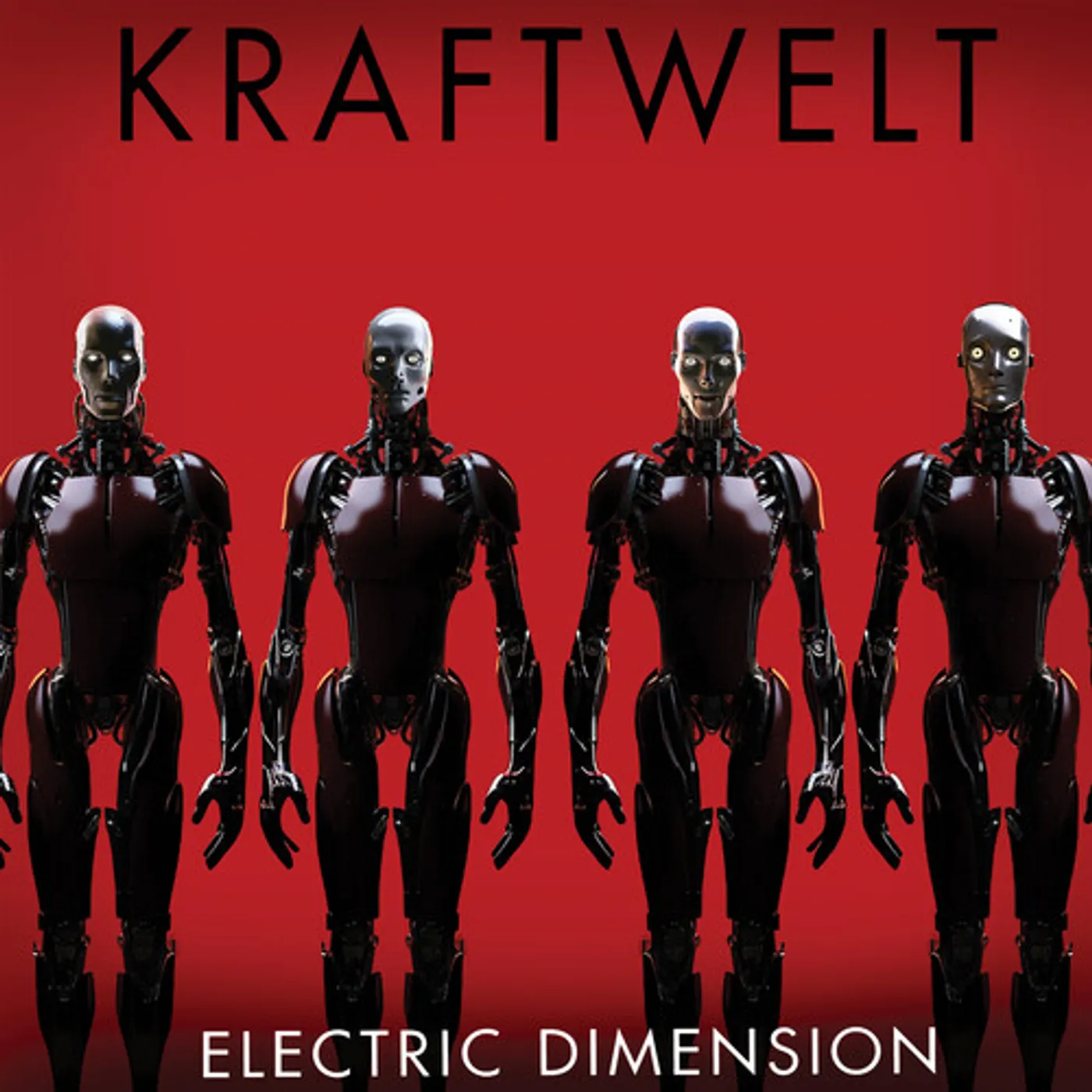 Kraftwelt ELECTRIC DIMENSION - RED Vinyl Record