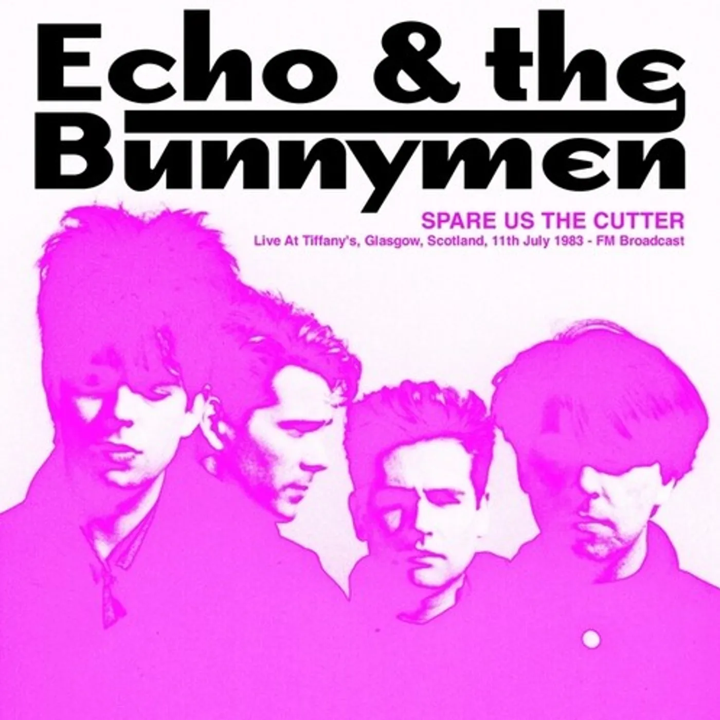 Echo & the Bunnymen Spare Us The Cutter: Live At Tiffany's Glasgow Vinyl Record