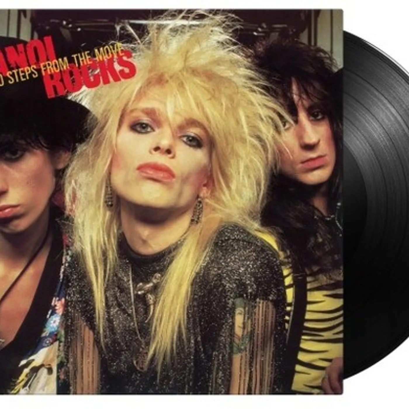 Hanoi Rocks TWO STEPS FROM THE MOVE Vinyl Record