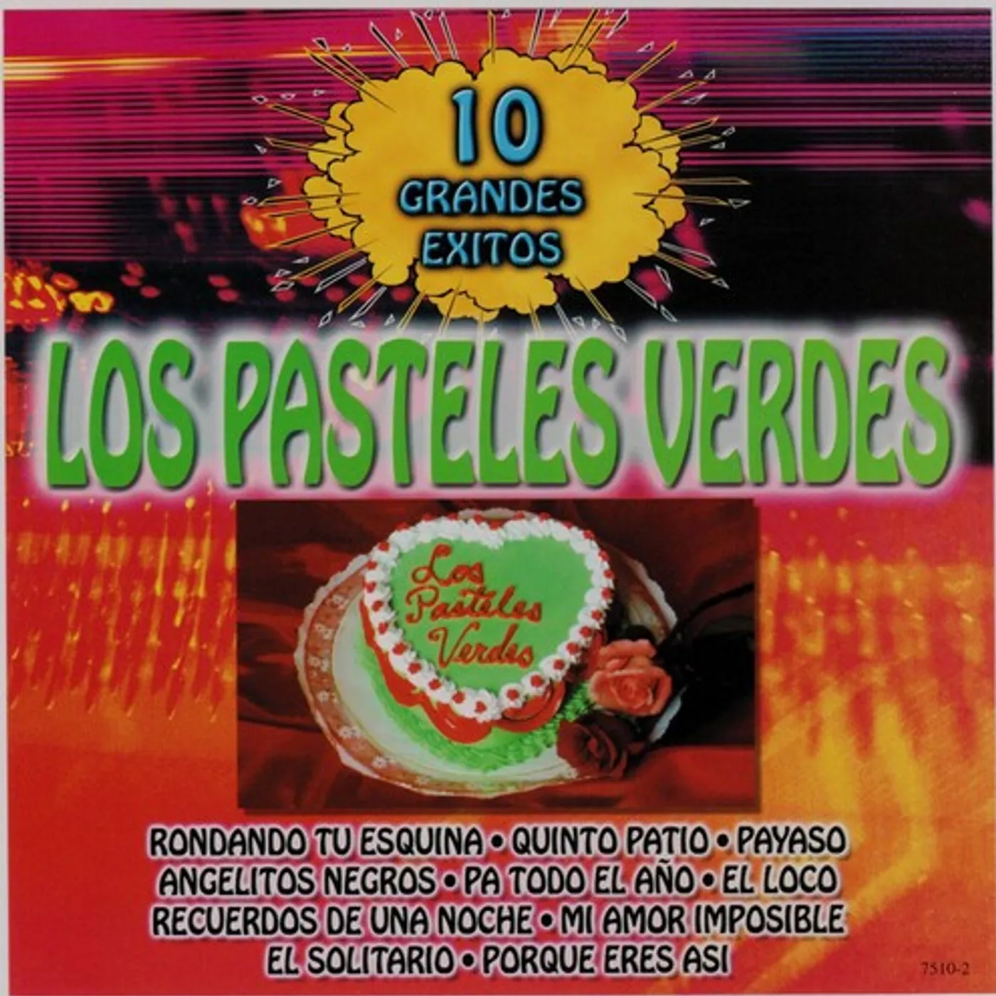 Los Pasteles Verdes 10 GRANDES EXITOS CD