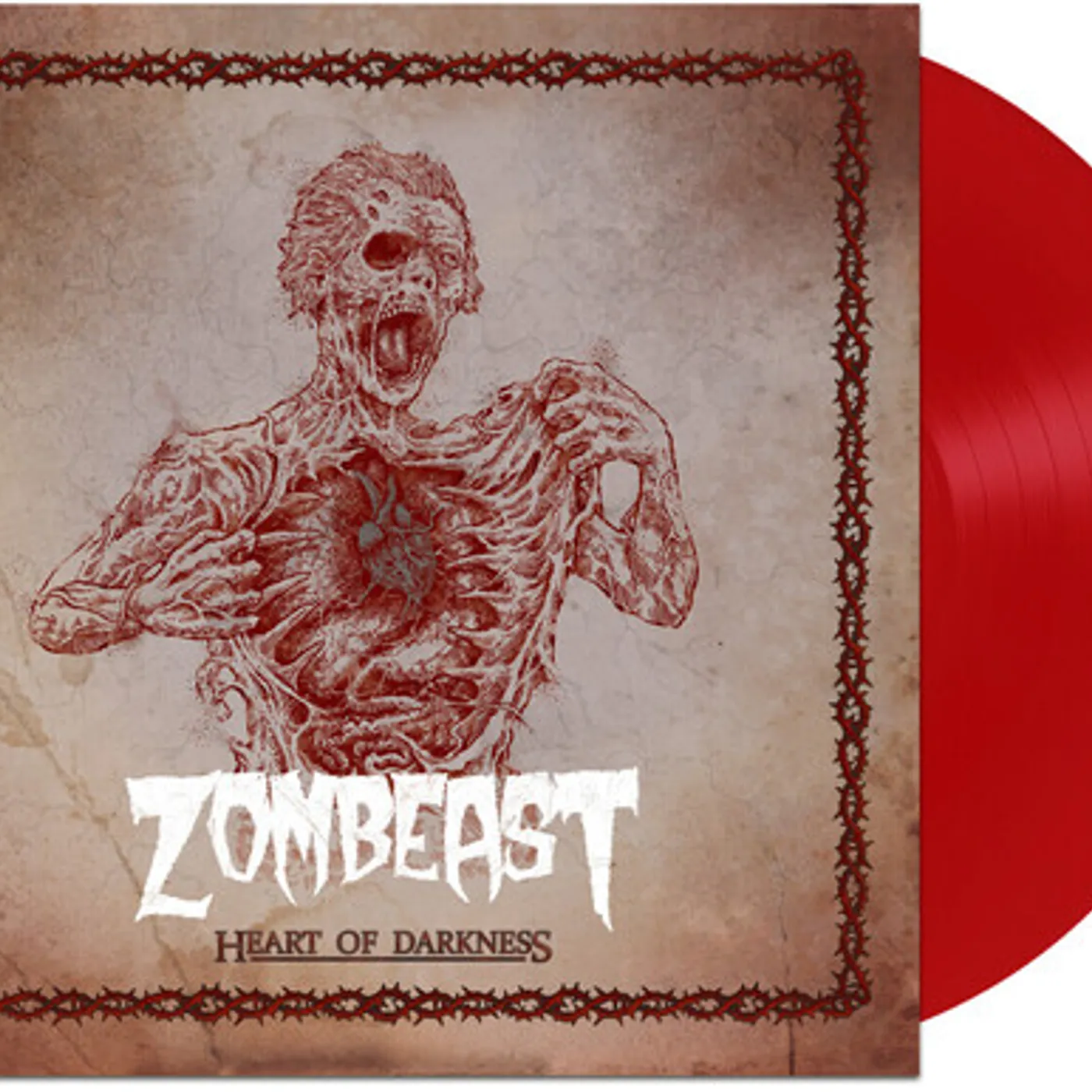 Zombeast Heart Of Darkness (Red) Vinyl Record
