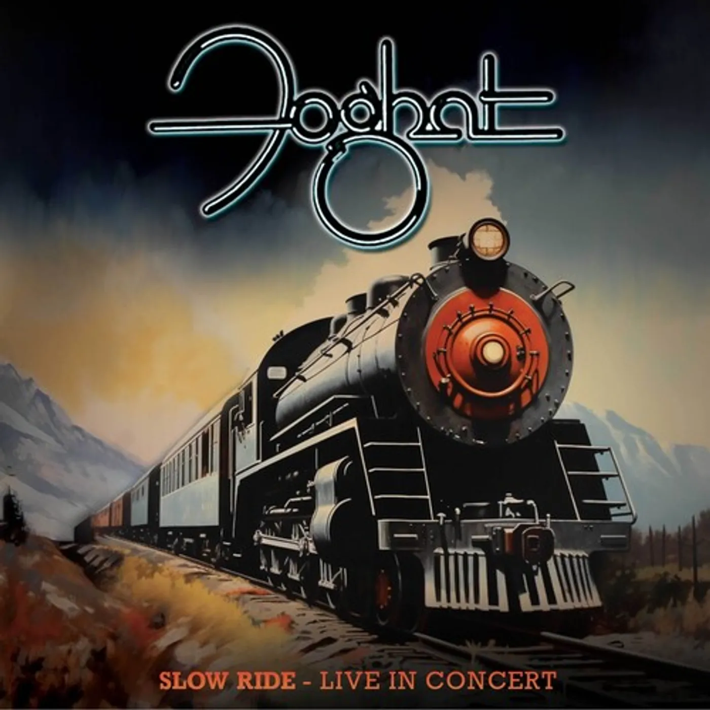 Foghat  Slow Ride - Live in Concert (Orange) Vinyl Record