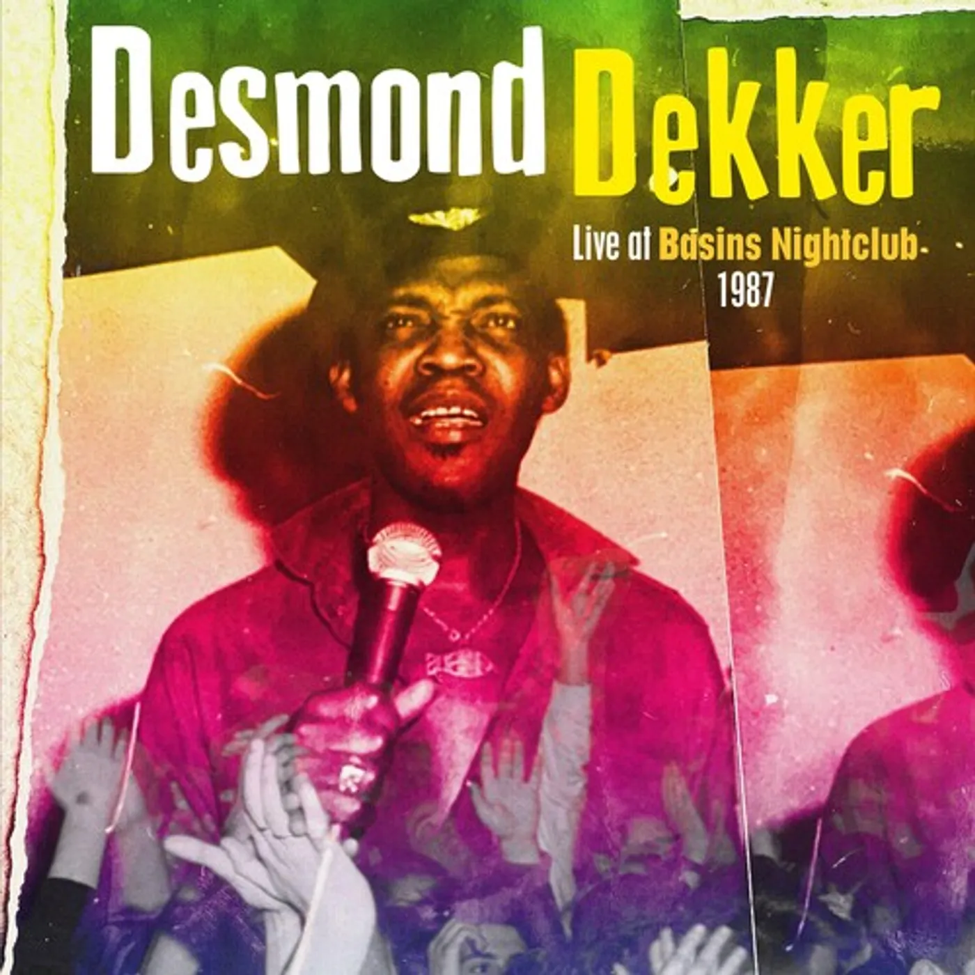 Desmond Dekker LIVE AT BASIN'S NIGHTCLUB 1987 CD