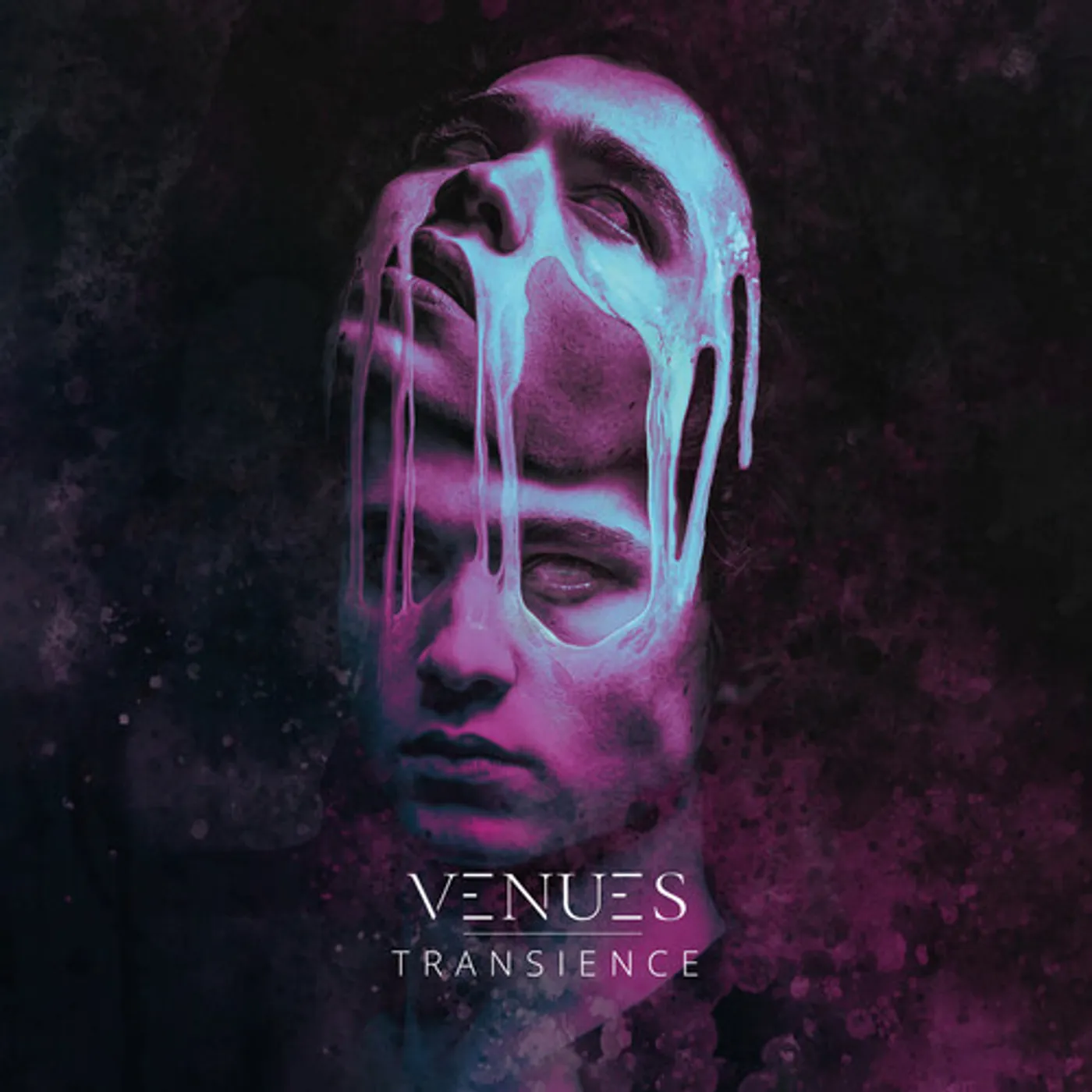 VENUES Transience (Limited Edition/Clear/Magenta/Black) Vinyl Record