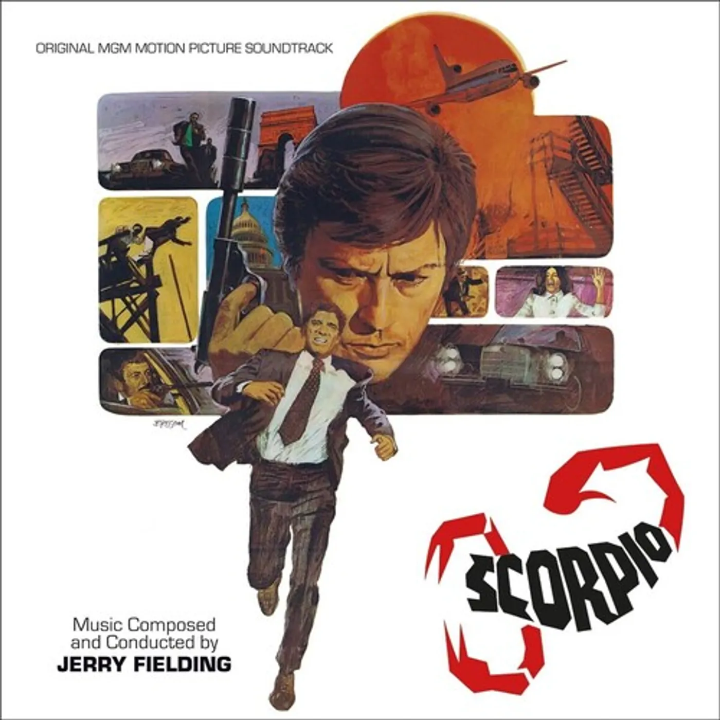 Jerry Fielding SCORPIO - Original Soundtrack CD