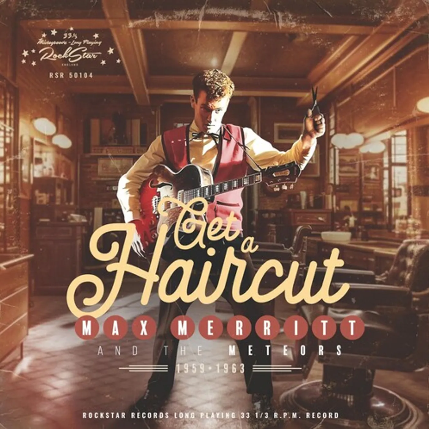 Max Merritt GET A HAIRCUT Vinyl Record