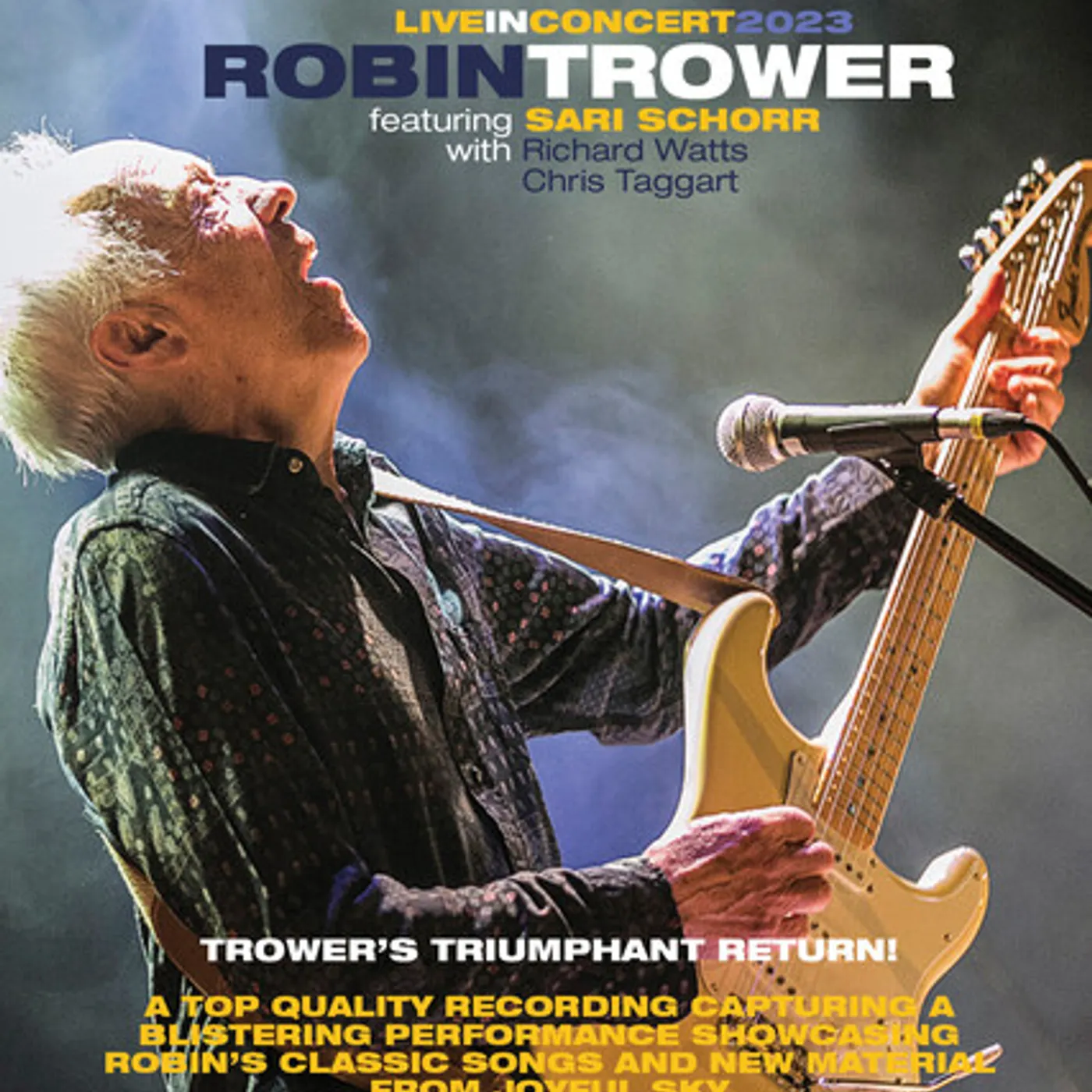 ROBIN TROWER IN CONCERT WITH SARI SCHORR Blu-ray