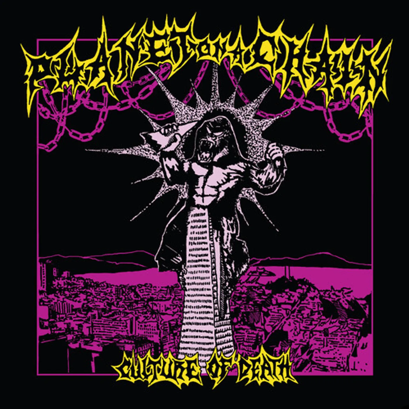 Planet On A Chain Culture Of Death Vinyl Record