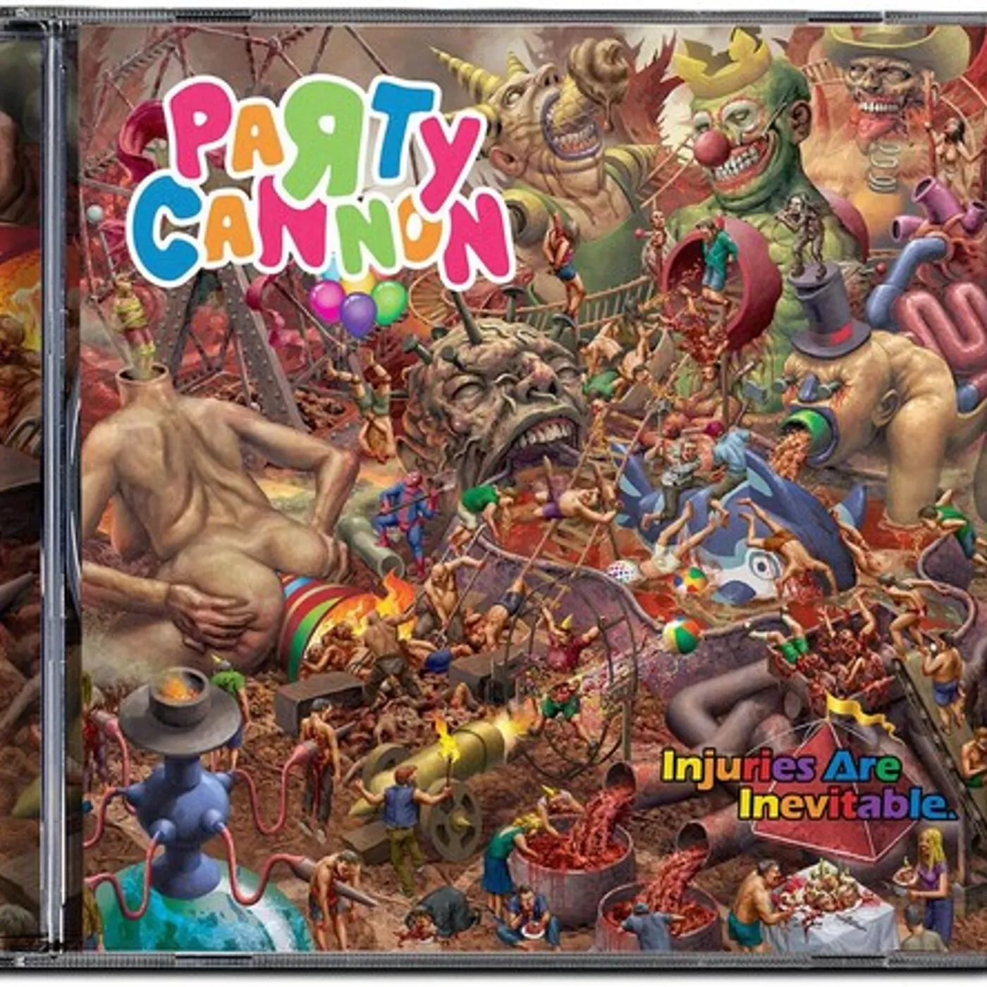 Party Cannon INJURIES ARE INEVITABLE CD