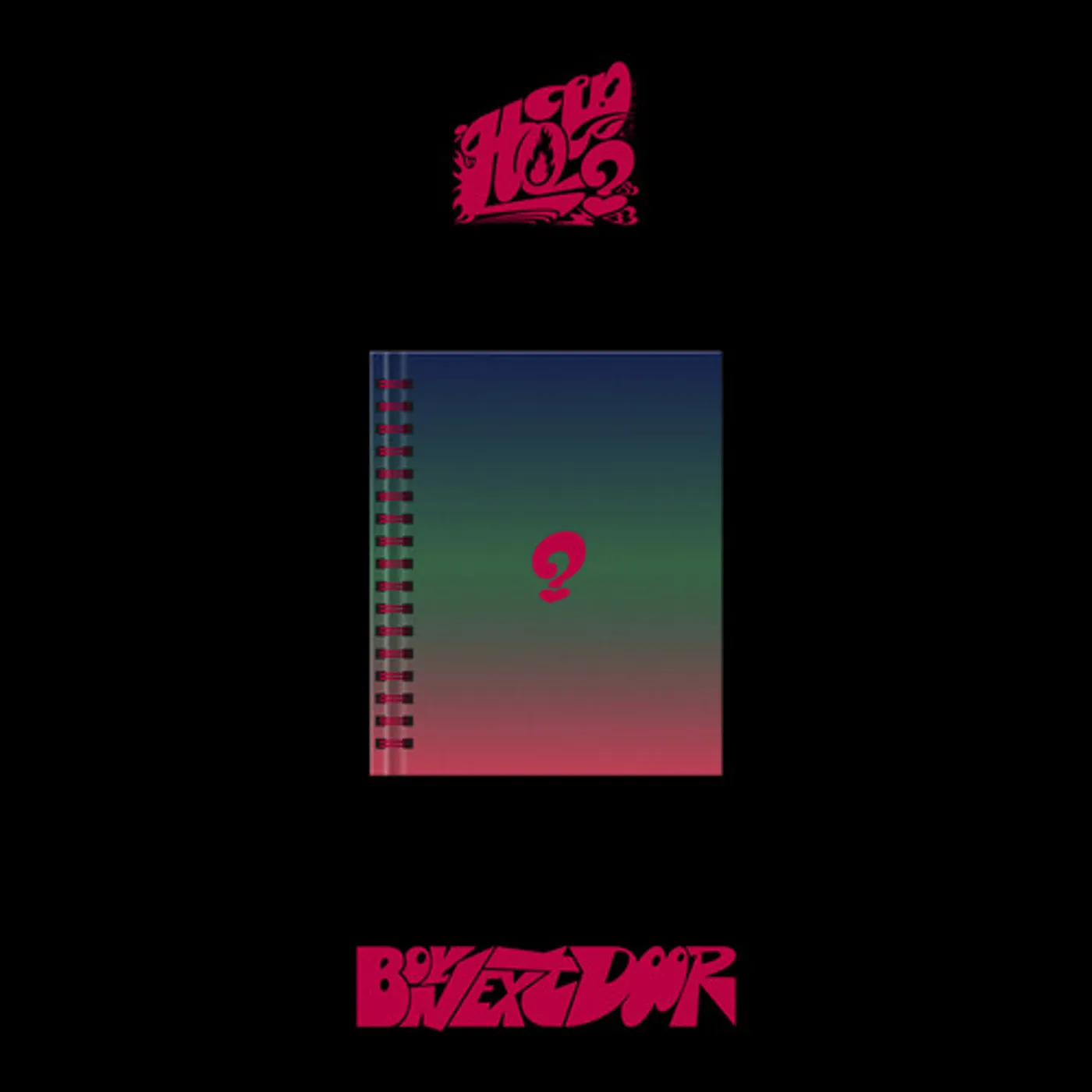 BOYNEXTDOOR HOW? (FIRE VER.) CD