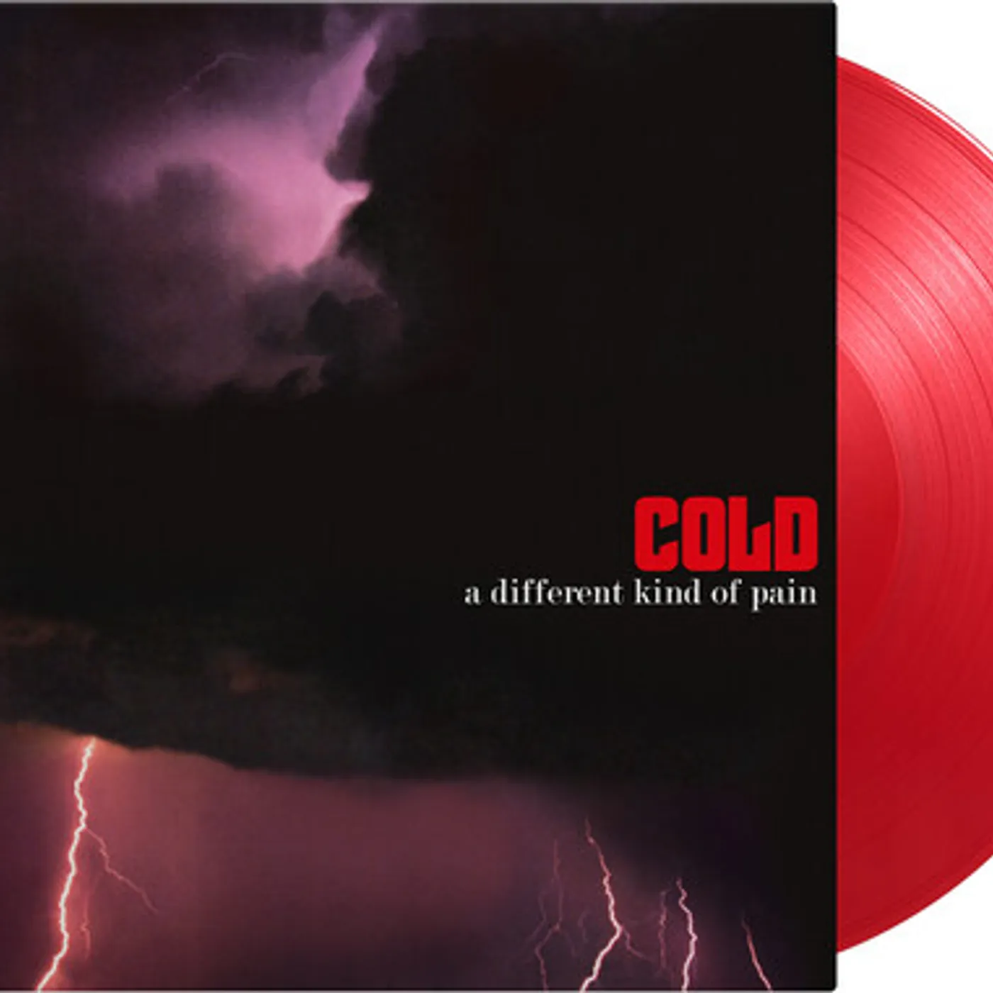 Cold  Different Kind Of Pain (Translucent Red) Vinyl Record