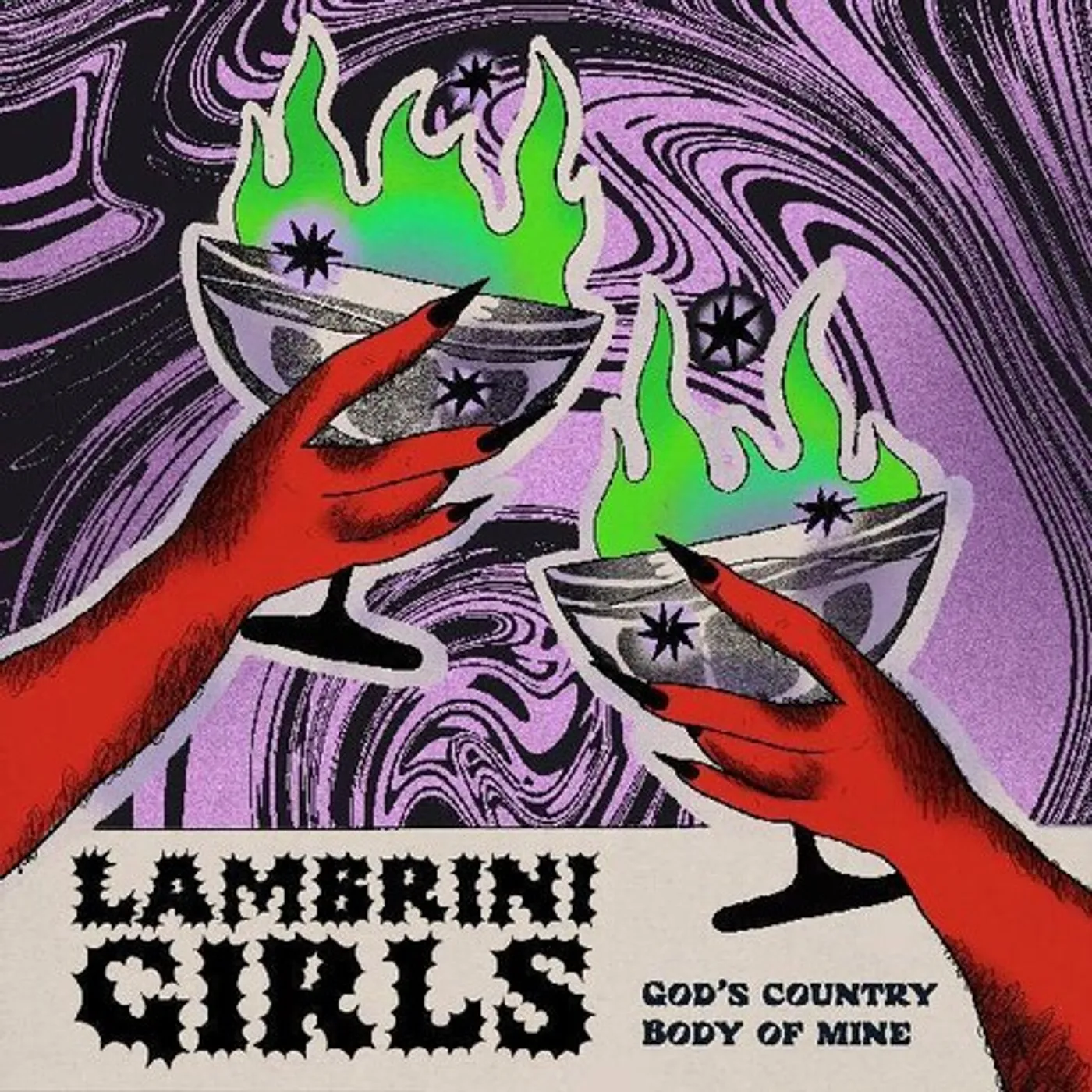 Lambrini Girls Gods Country / Body Of Mine (7in) Vinyl Record
