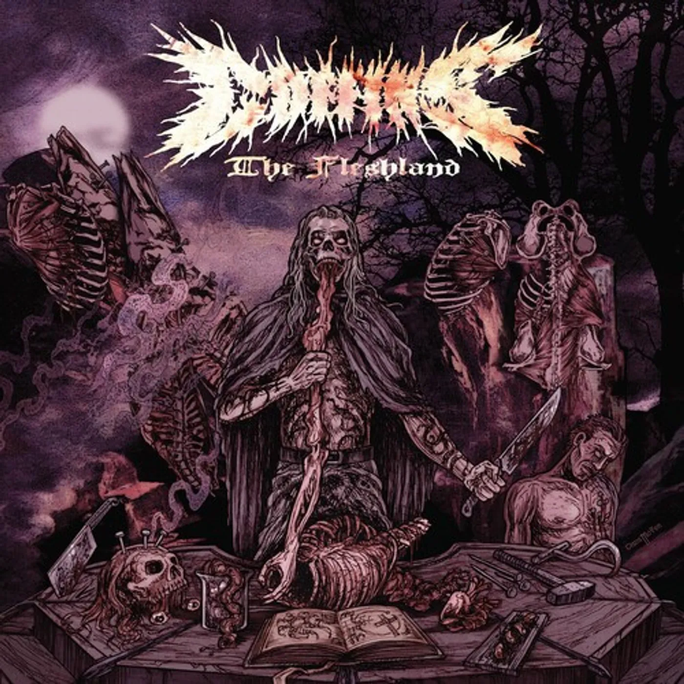 Coffins FLESHLAND Vinyl Record