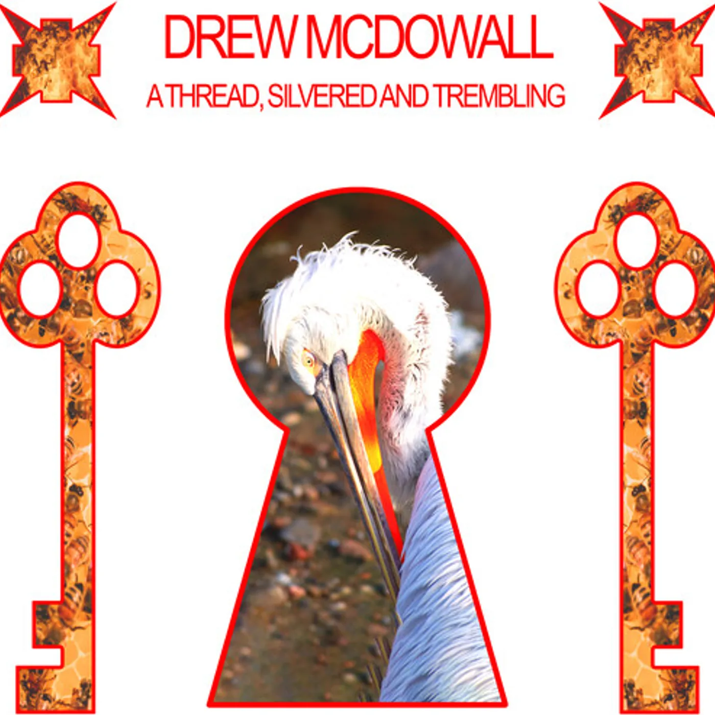 Drew McDowall THREAD SILVERED & TREMBLING Vinyl Record