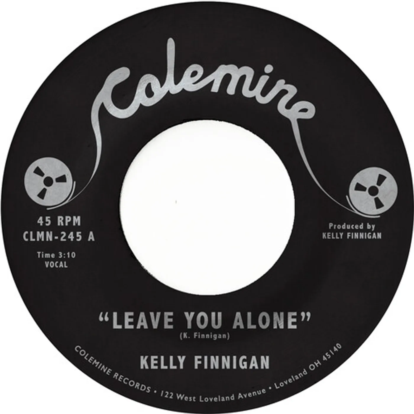 Kelly Finnigan Leave You Alone / Thom's Heartbreak Vinyl Record