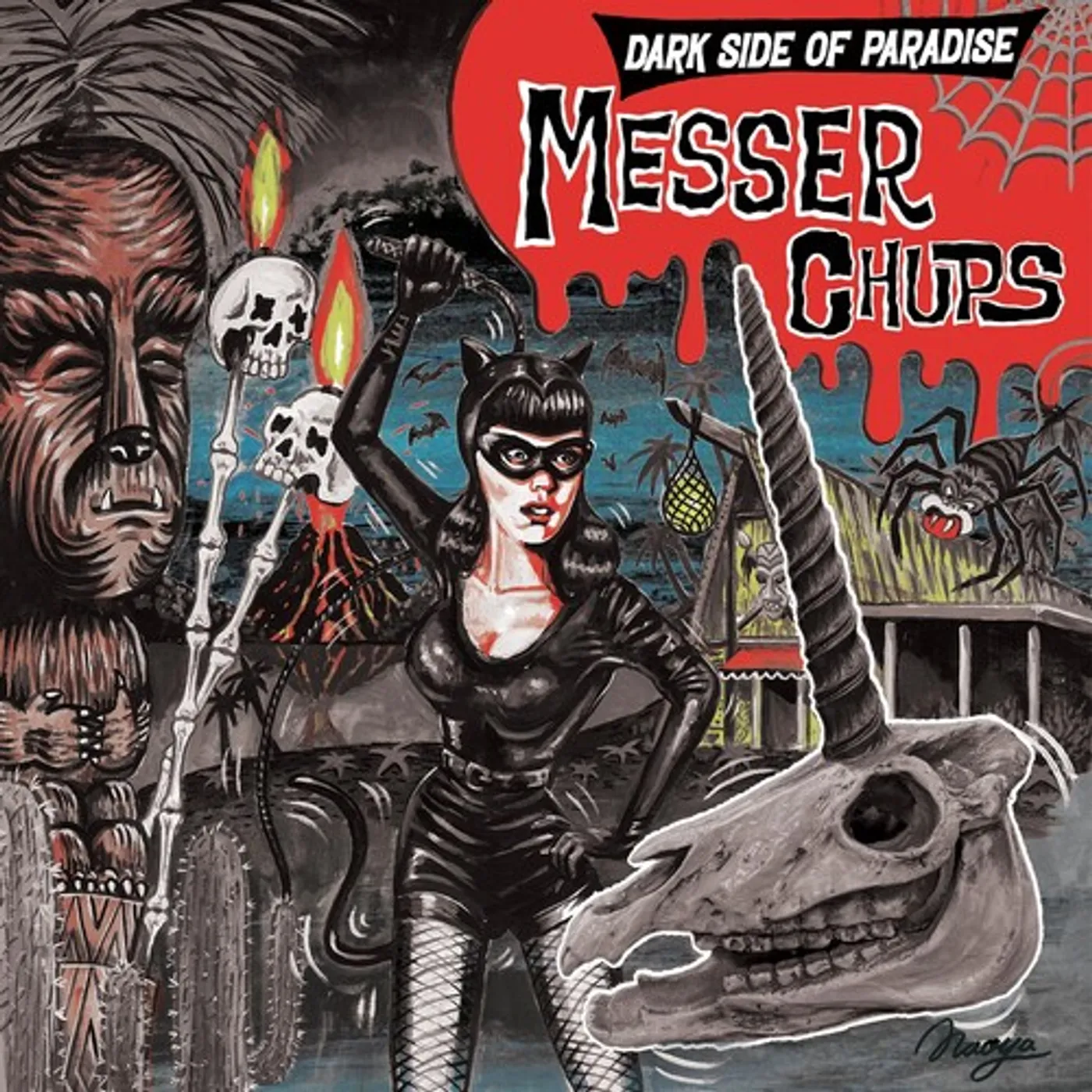 Messer Chups DARK SIDE OF PARADISE Vinyl Record