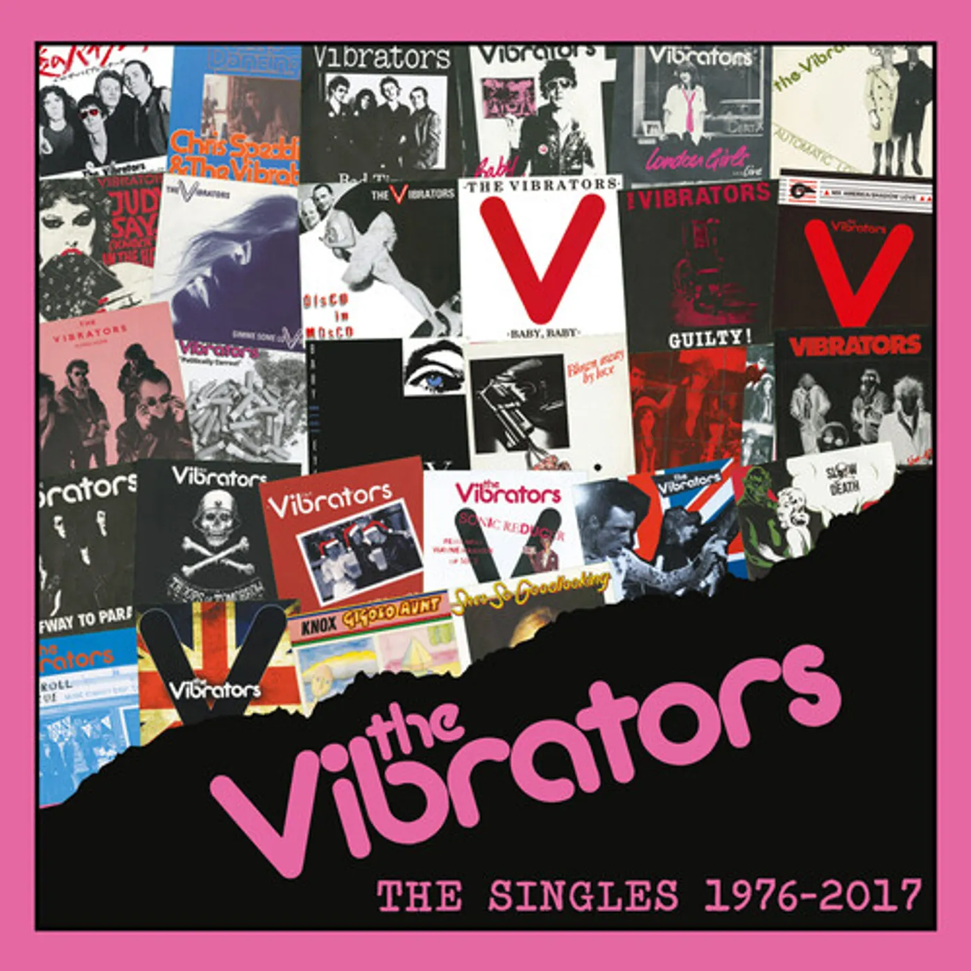 The Vibrators SINGLES 1976-2017 CD