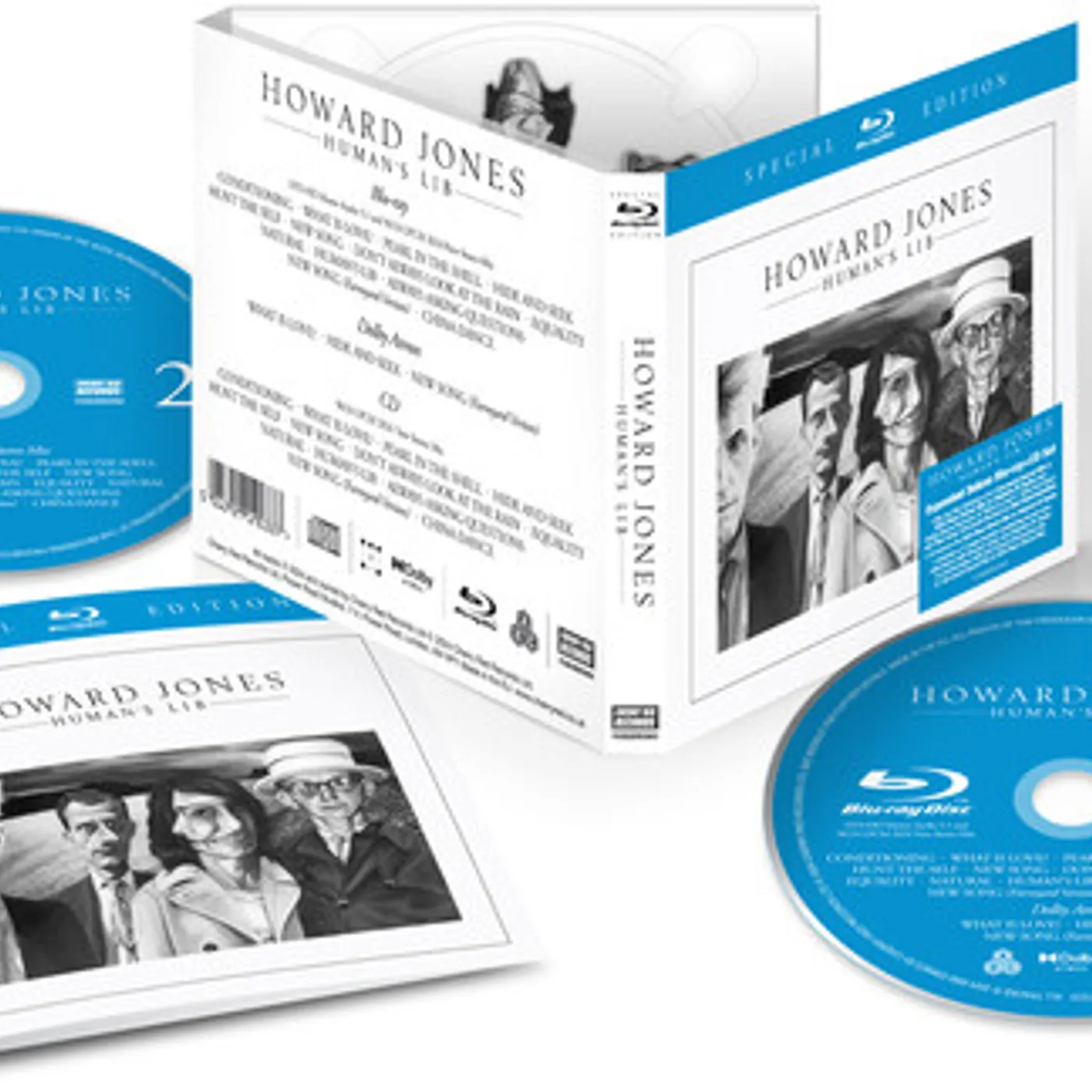 Howard Jones HUMAN'S LIB - 2024 NEW STERO MIX / 5.1 SURROUND CD