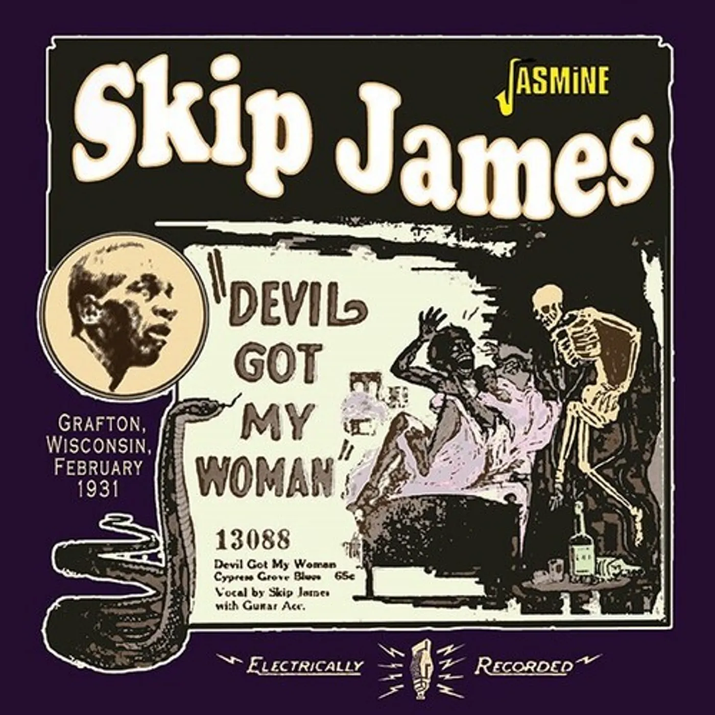 Skip James DEVIL GOT MY WOMAN: GRAFTON WISCONSIN FEB 1931 CD
