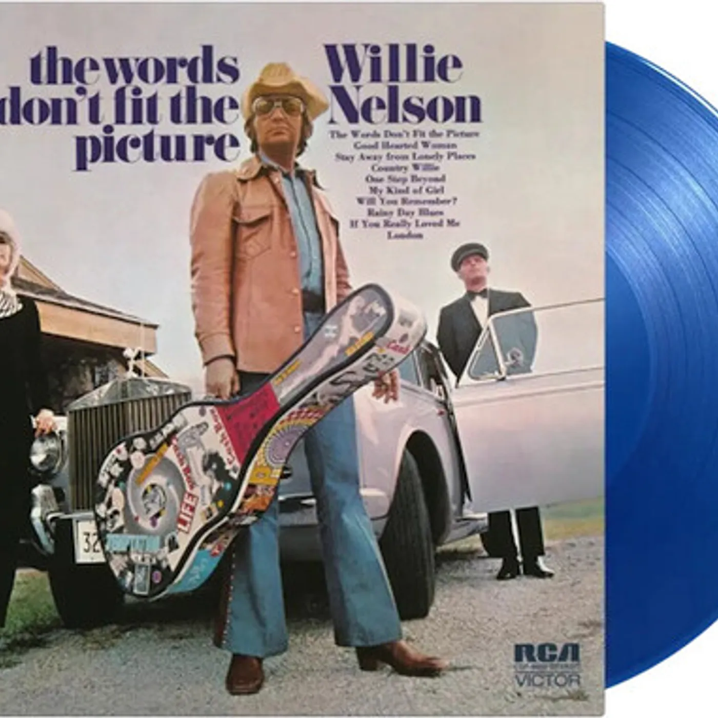 Willie Nelson Words Don't Fit The Picture (Limited/180g/Translucent Blue) Vinyl Record