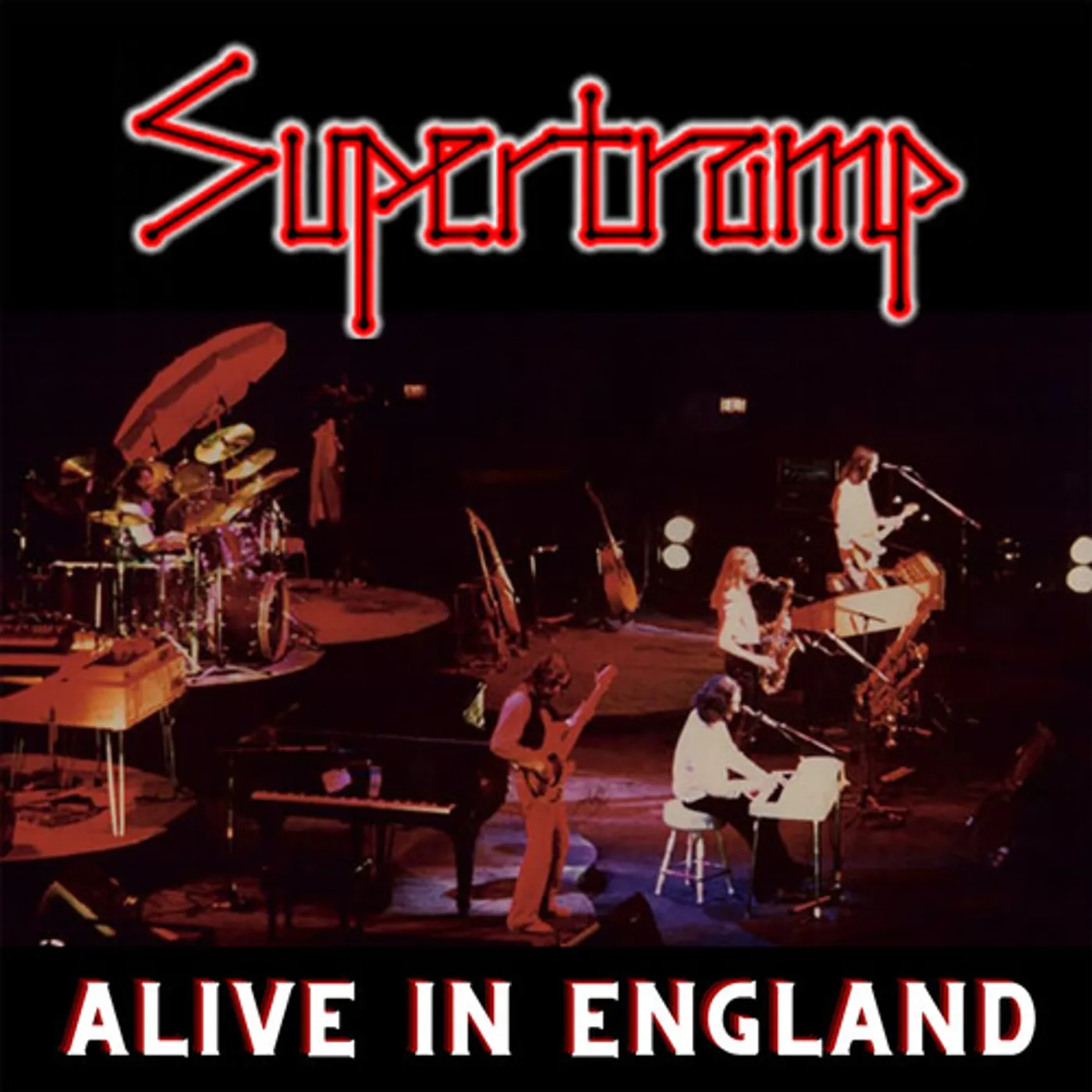 Supertramp ALIVE IN ENGLAND Vinyl Record