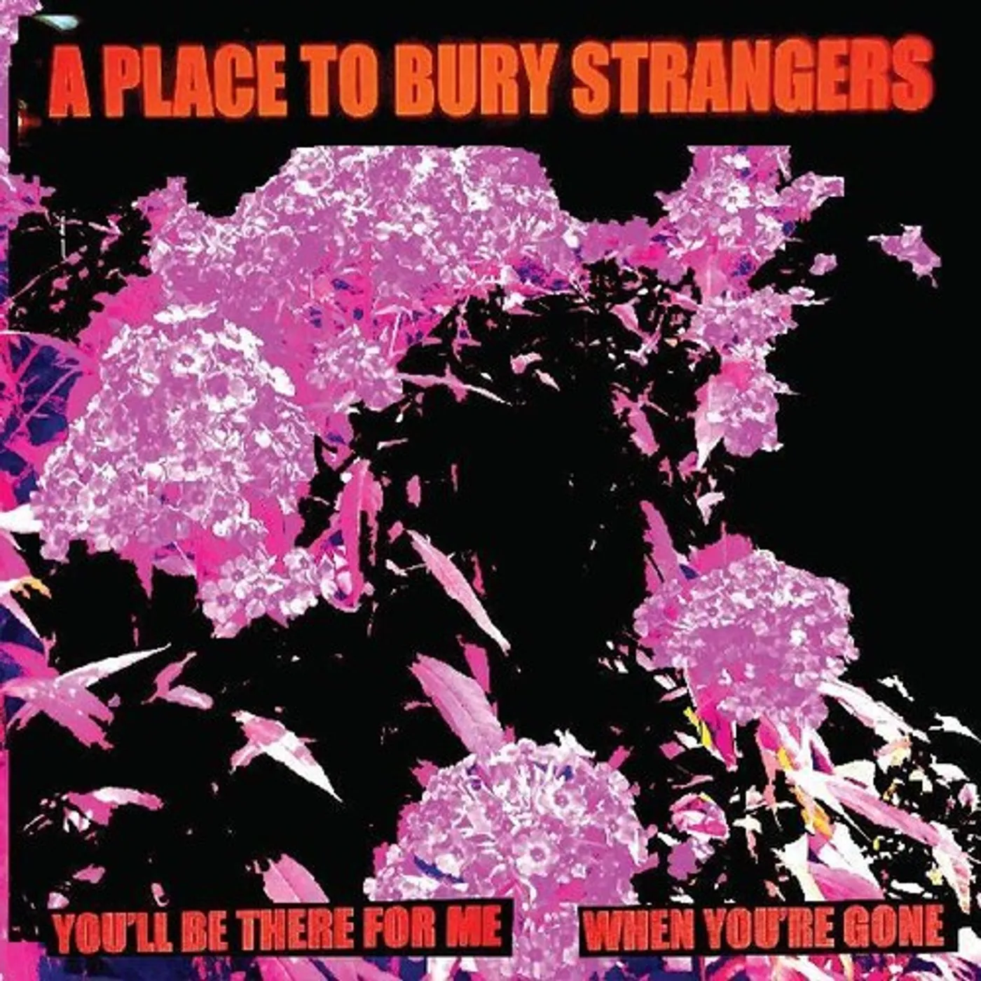 A Place To Bury Strangers You'll Be There For Me / When You're Gone 7" Vinyl Record