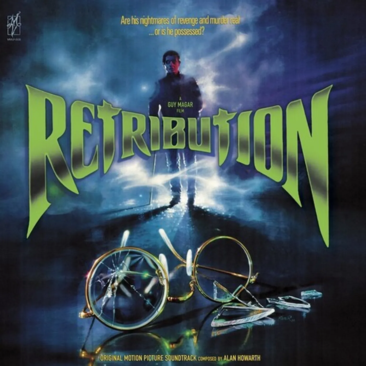 Alan Howarth Retribution - Original Soundtrack (Blue/Green) Vinyl Record