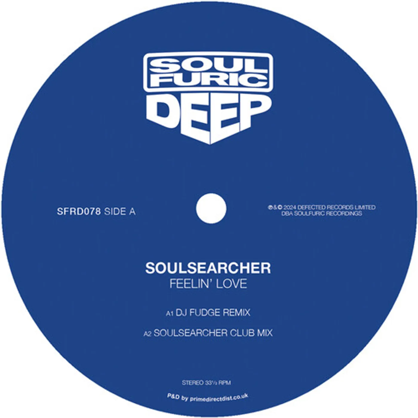 Soulsearcher FEELIN' LOVE Vinyl Record