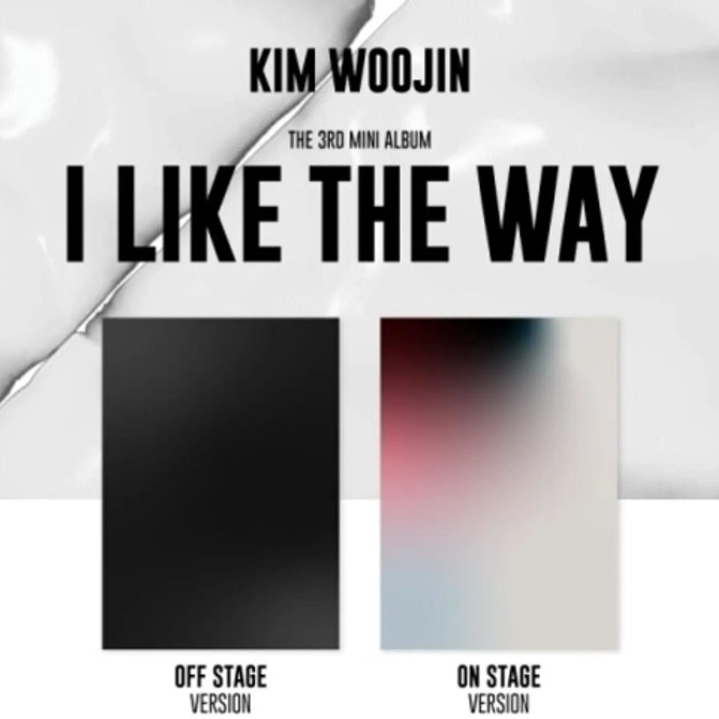 KIM WOOJIN I LIKE THE WAY - RANDOM COVER CD
