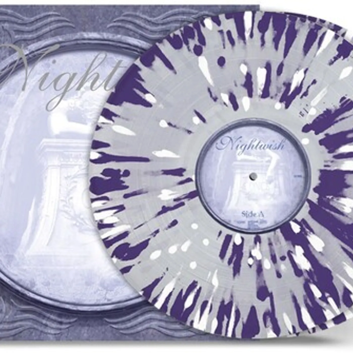Nightwish Once (20th Anniv./2LP/Clear, White, Purple Splatter) Vinyl Record