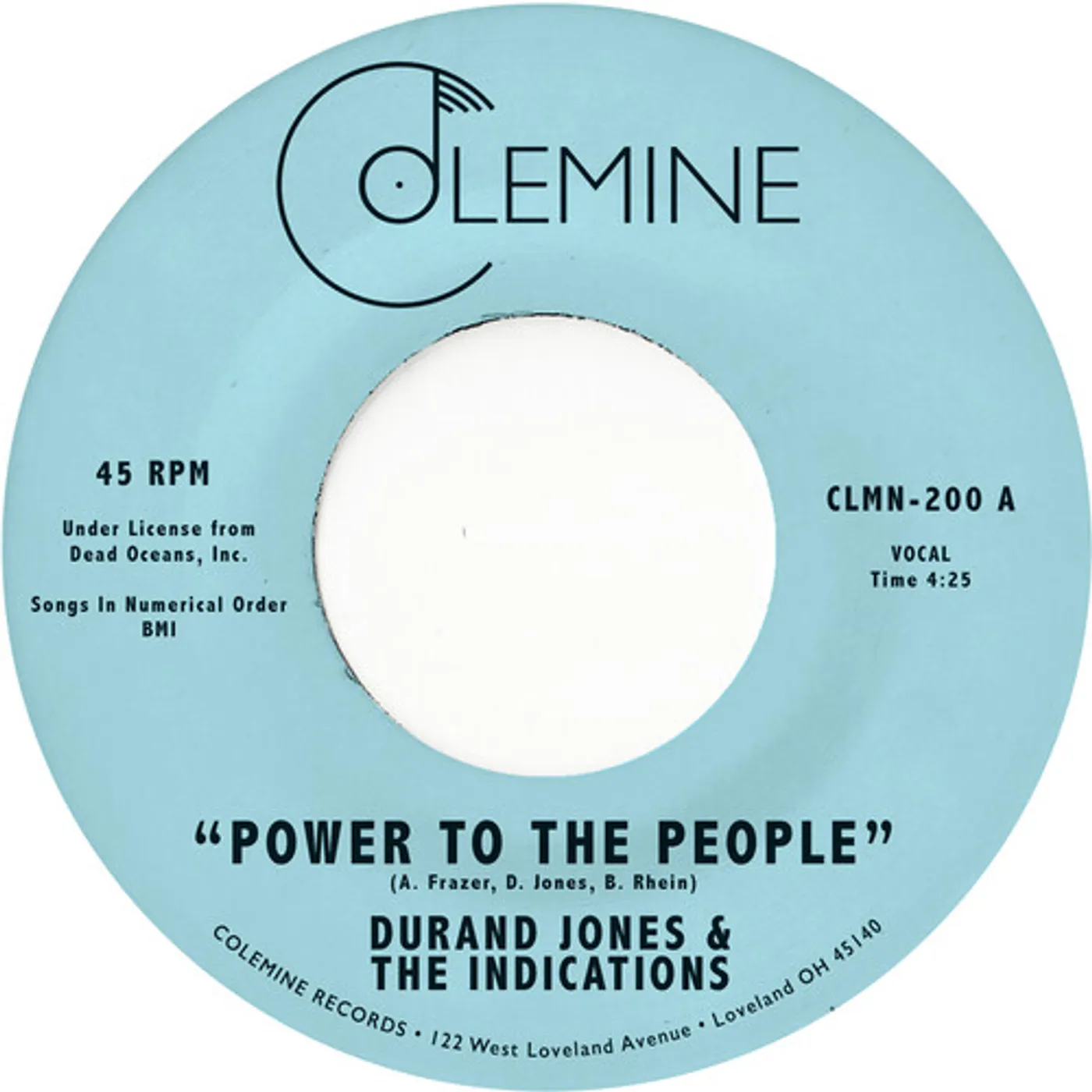 Durand Jones & The Indications Power To The People Vinyl Record
