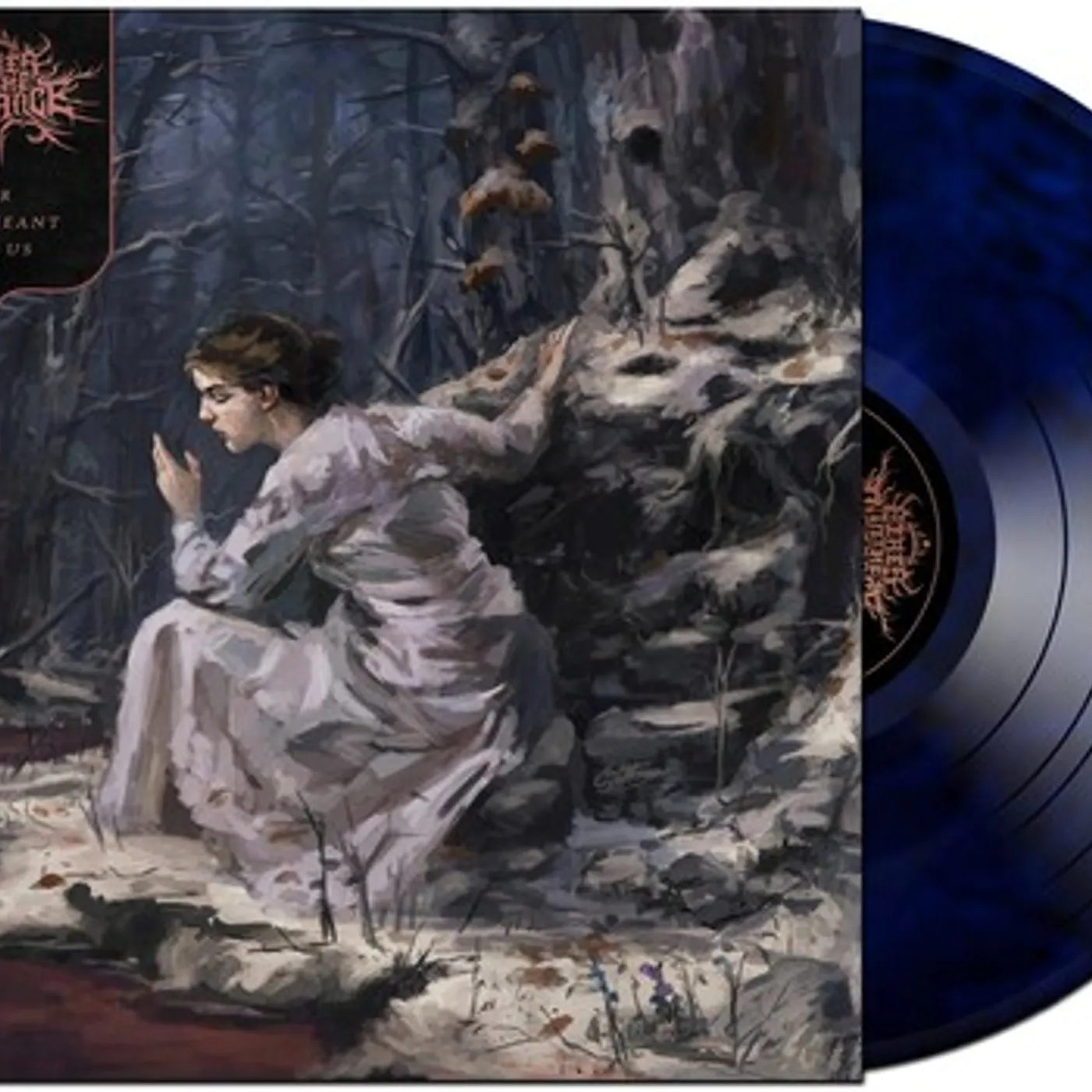 Fires in the Distance Air Not Meant For Us (Blue) Vinyl Record