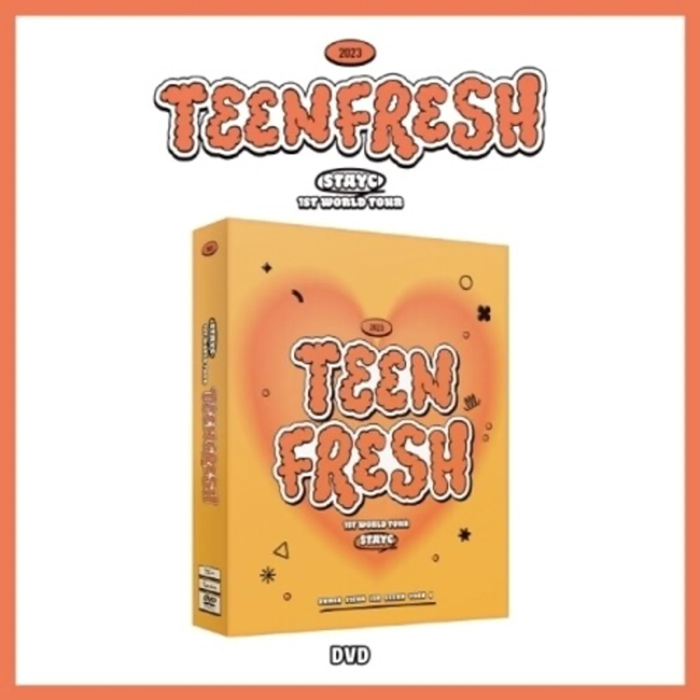 STAYC TEENFRESH - 1ST WORLD TOUR DVD