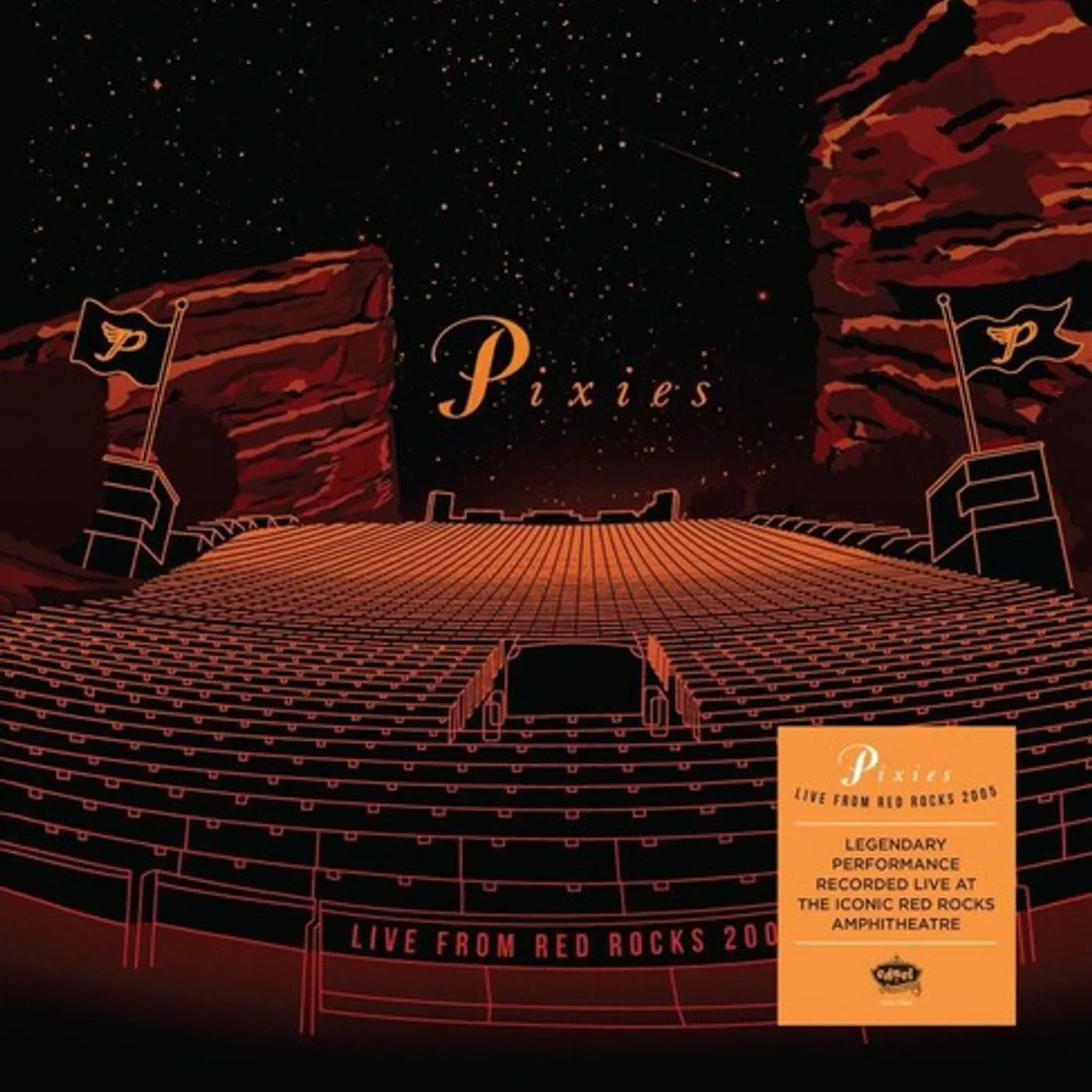 Pixies LIVE FROM RED ROCKS 2005 CD
