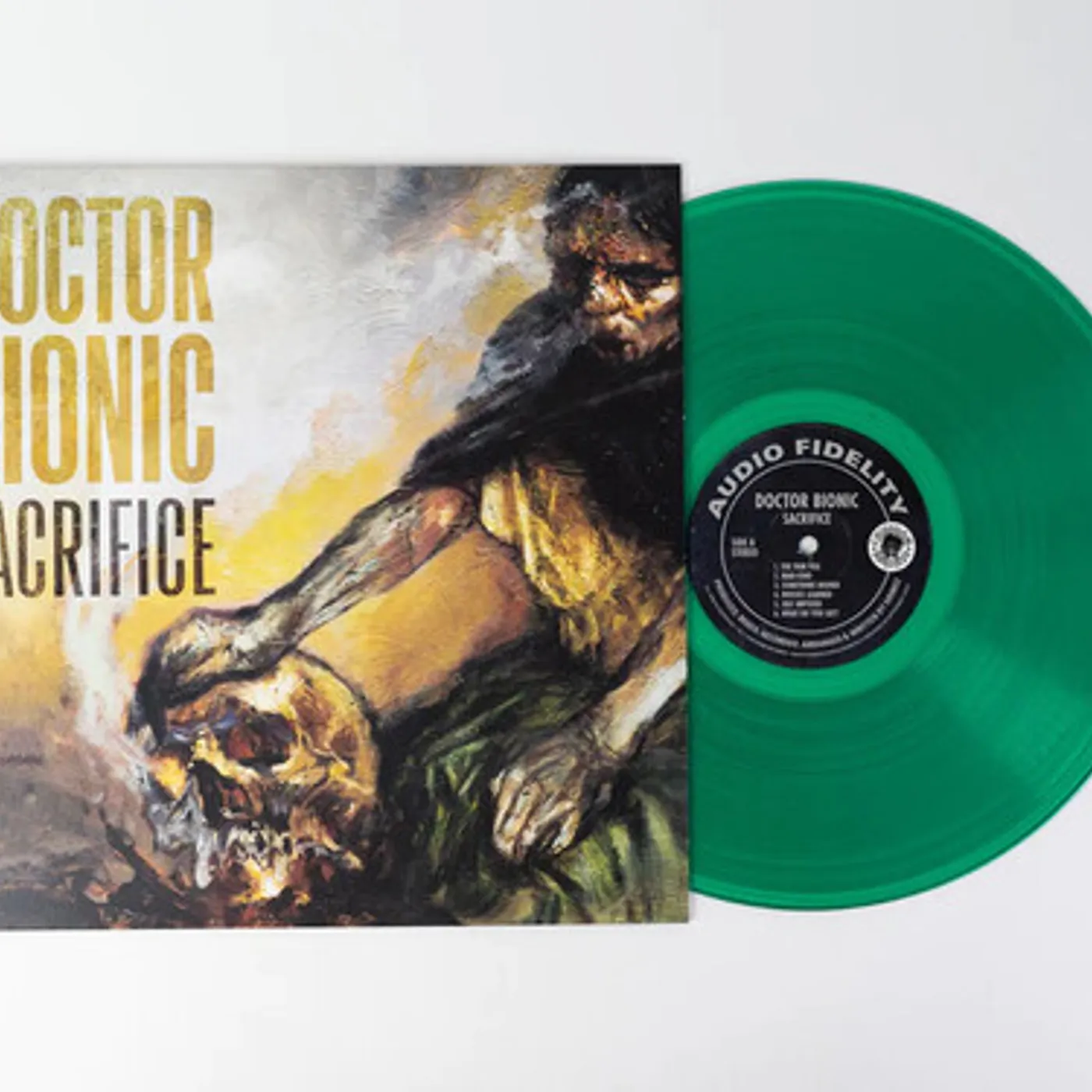 Doctor Bionic SACRIFICE - GREEN Vinyl Record