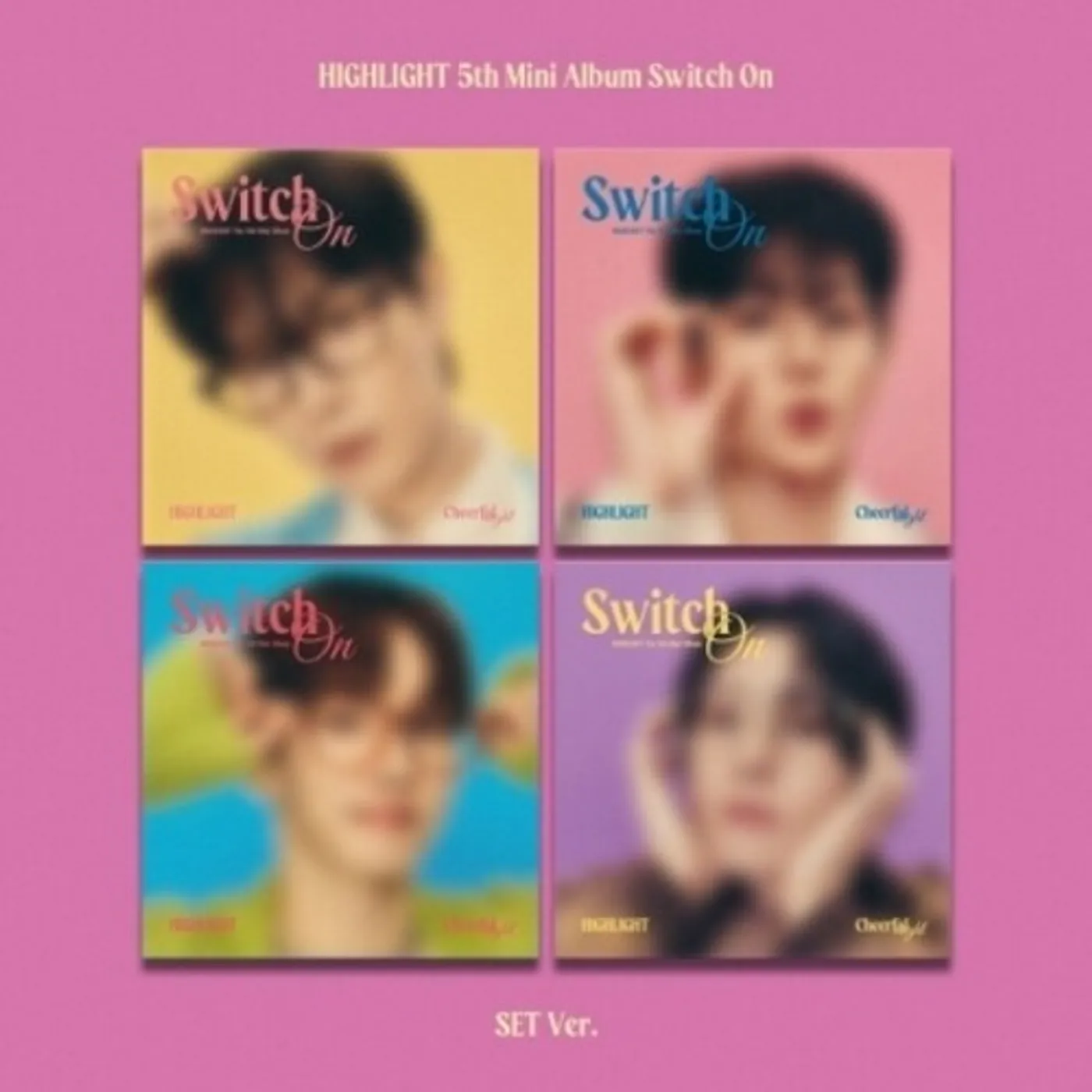 HIGHLIGHT SWITCH ON - DIGIPACK VERSION - RANDOM COVER CD