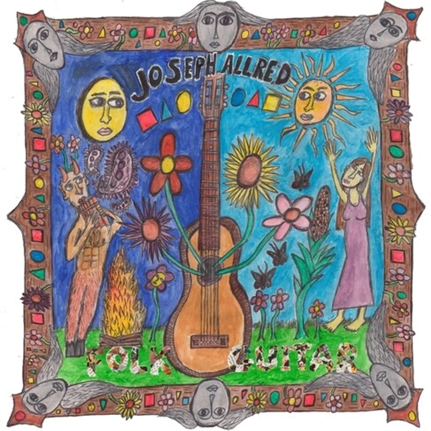 Joseph Allred FOLK GUITAR Vinyl Record