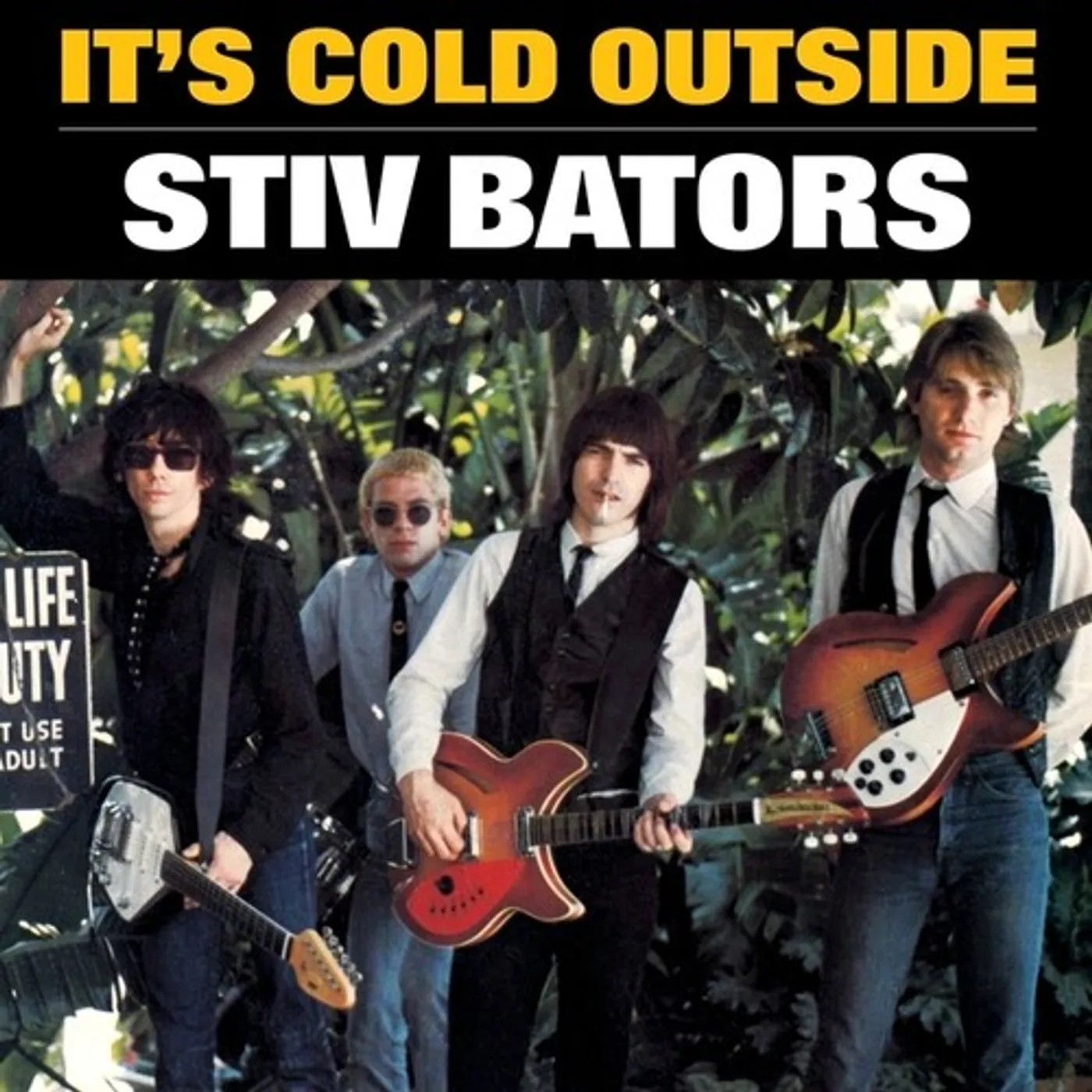 Stiv Bators IT'S COLD OUTSIDE Vinyl Record