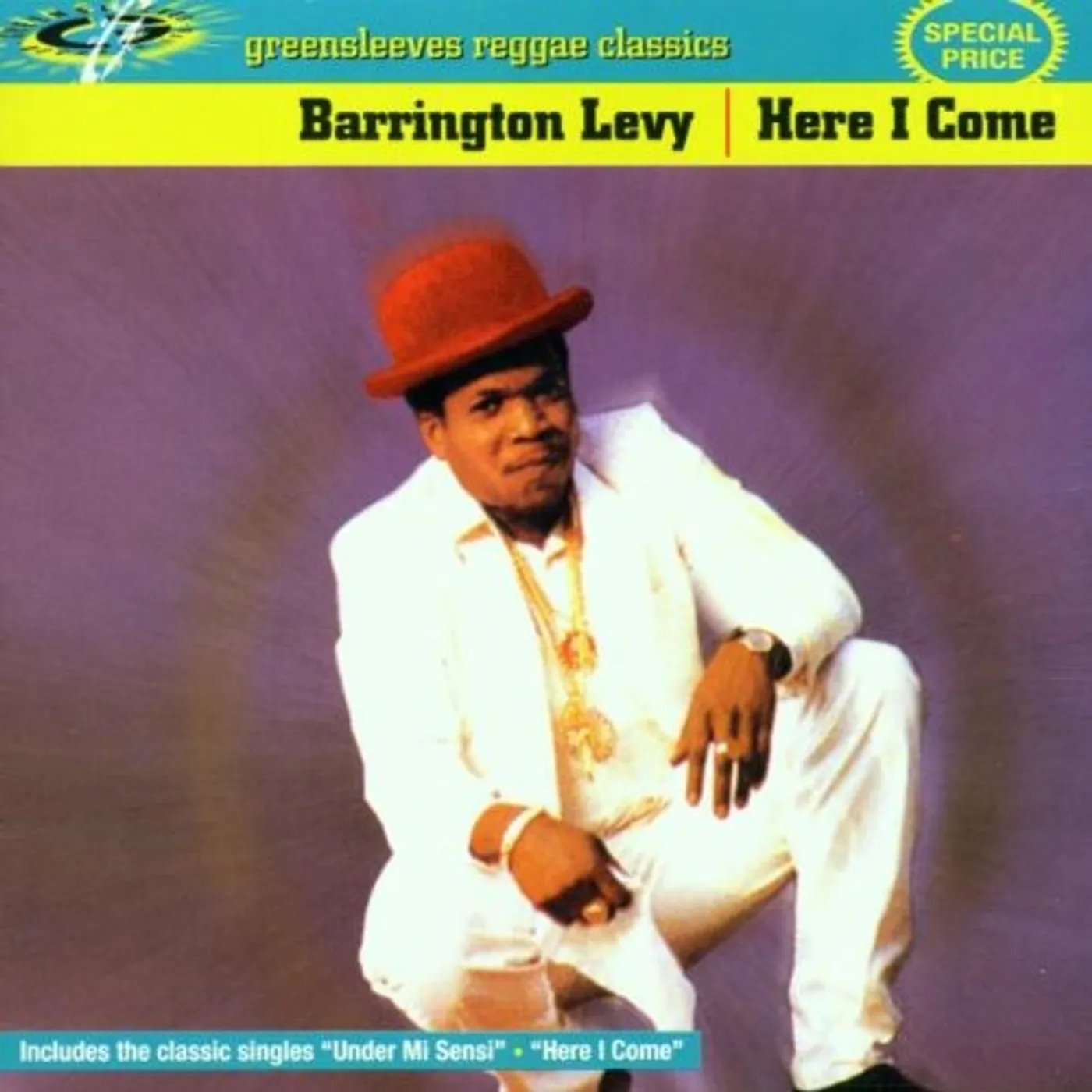 Barrington Levy HERE I COME CD