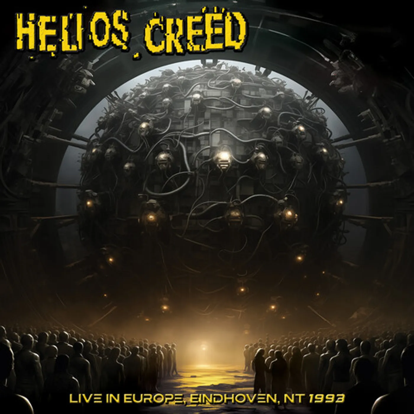 Helios Creed LIVE IN EUROPE - EINDHOVEN, NT 1993 - SILVER Vinyl Record