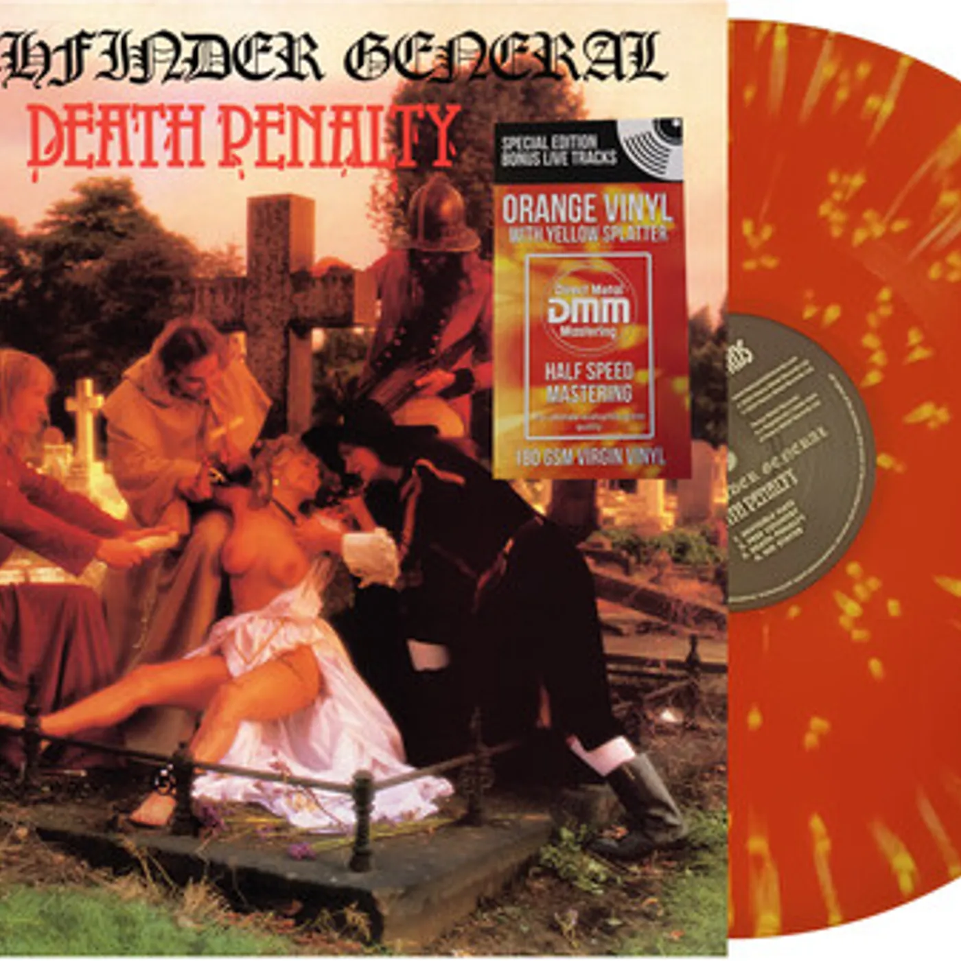 Witchfinder General DEATH PENALTY Vinyl Record