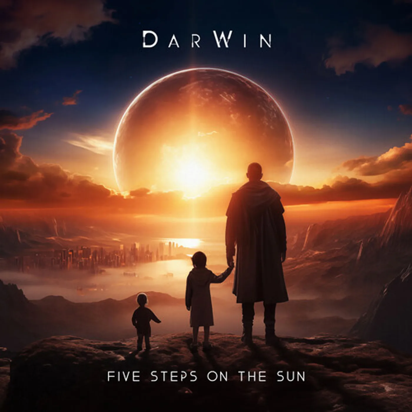 DarWin FIVE STEPS ON THE SUN Vinyl Record
