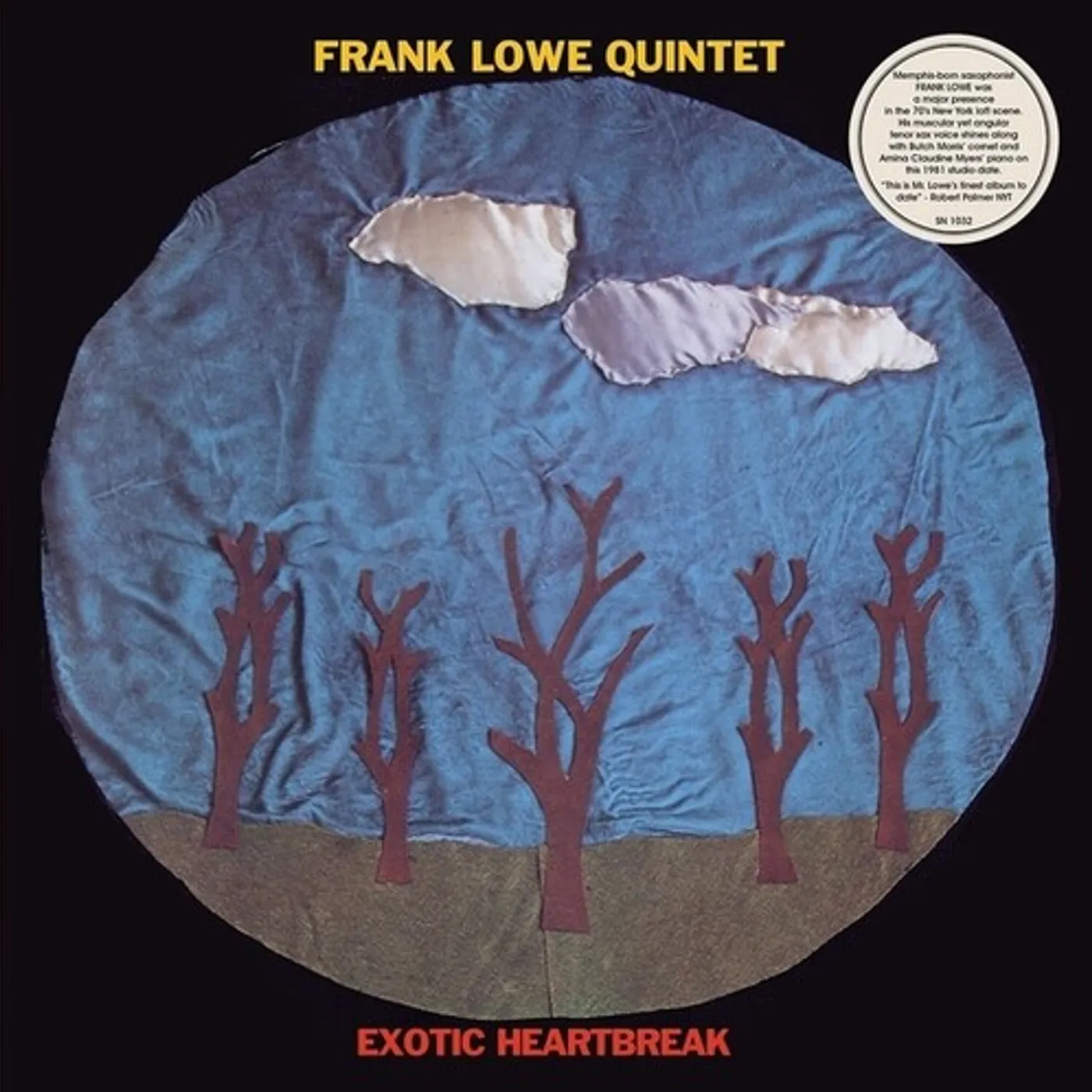 Frank Lowe EXOTIC HEARTBREAK Vinyl Record