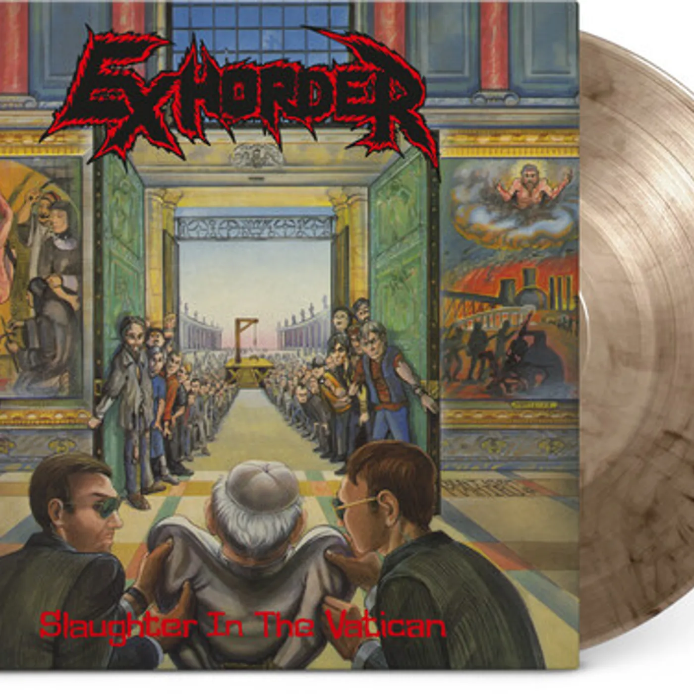 Exhorder SLAUGHTER IN THE VATICAN Vinyl Record