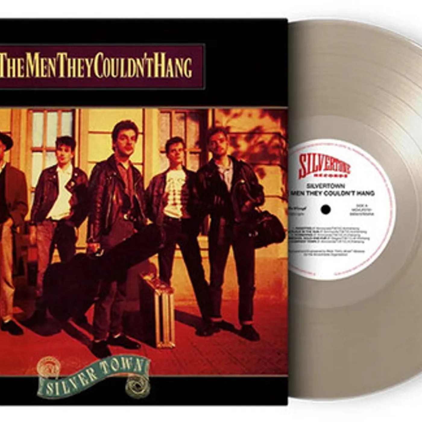The Men They Couldn't Hang Silver Town (180-Gram/Crystal Clear) Vinyl Record