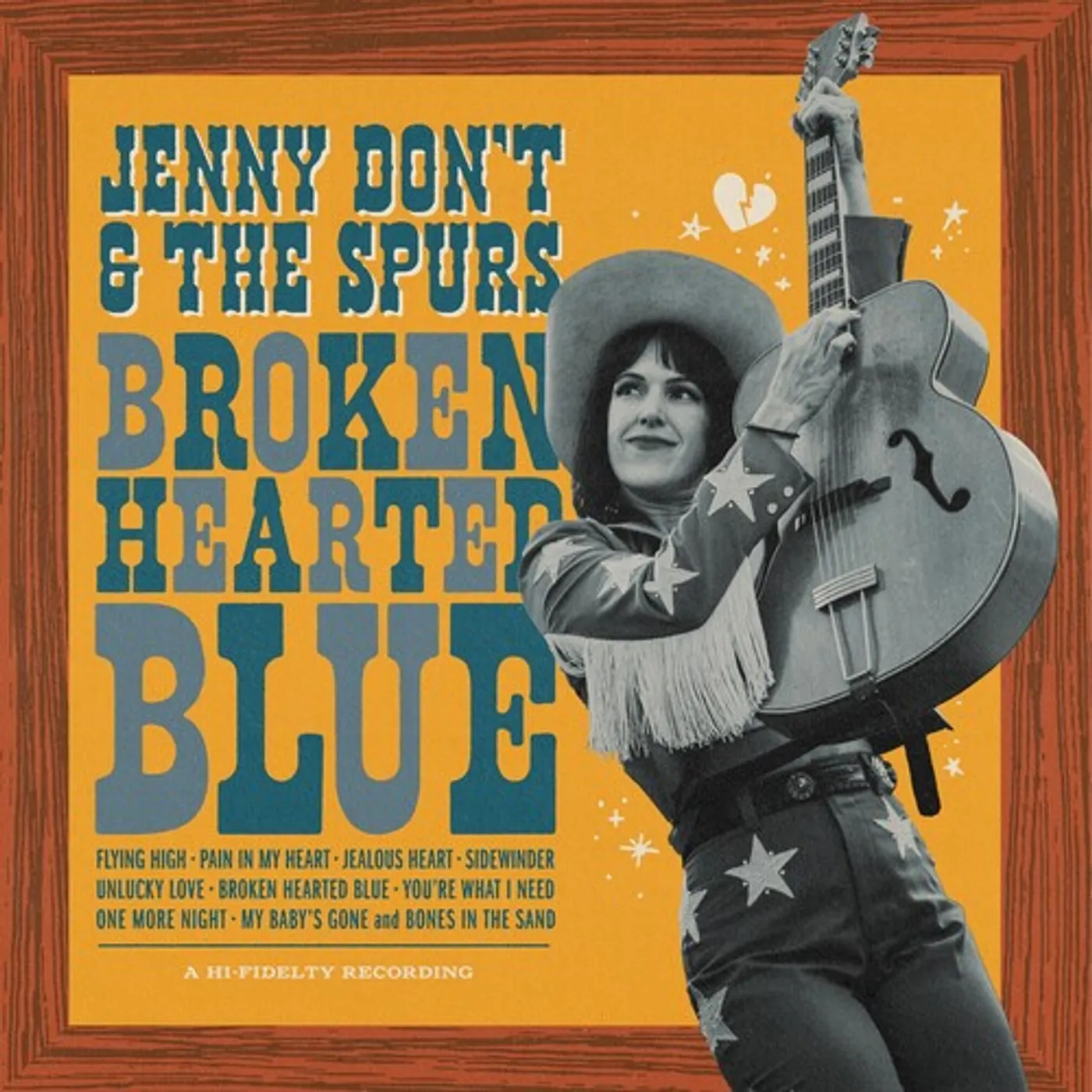 Jenny Don't And The Spurs BROKEN HEARTED BLUE CD