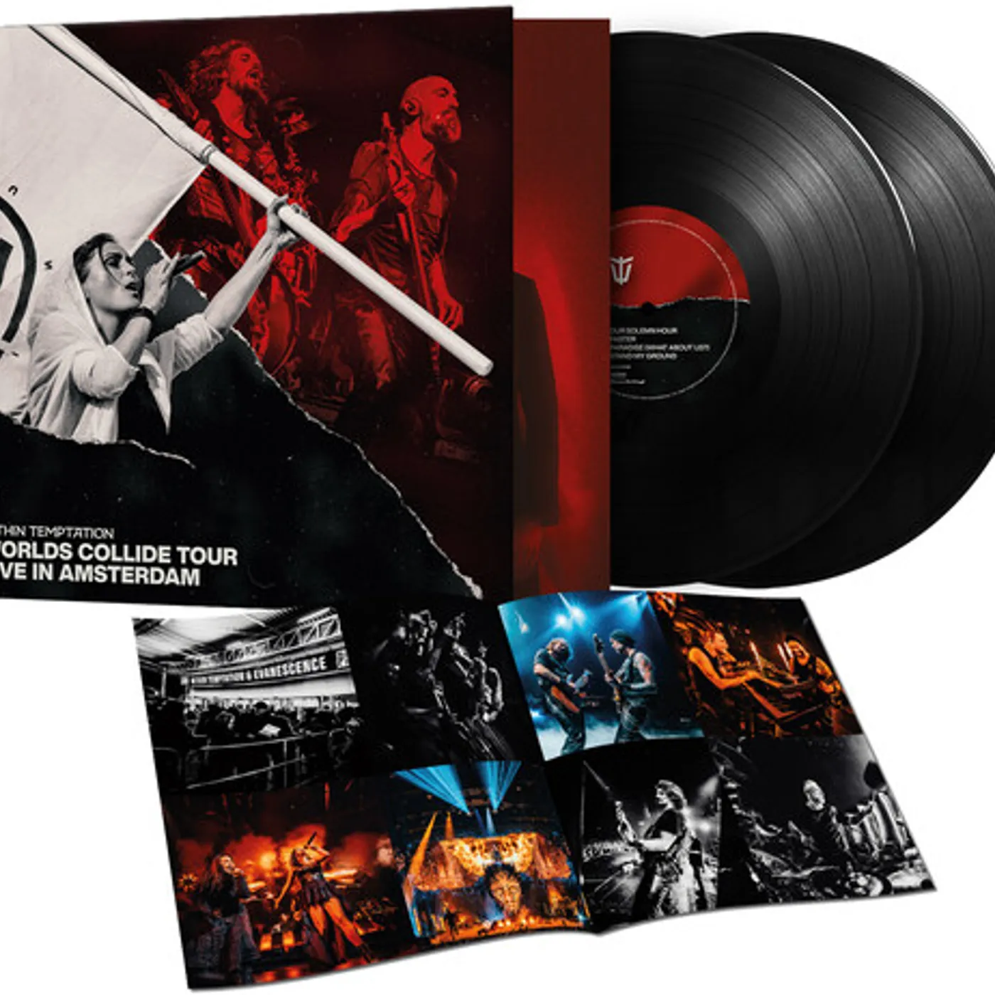 Within Temptation Worlds Collide Tour Live In Amsterdam (180G/2Lp) Vinyl Record