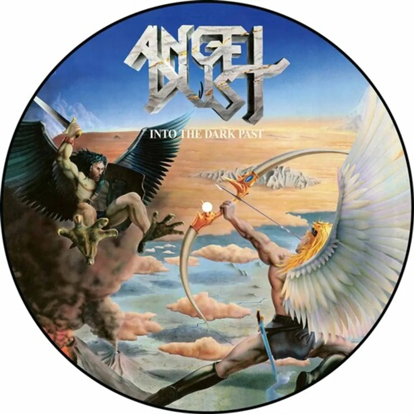 Angel Dust Into The Dark Past (Picture Disc) Vinyl Record